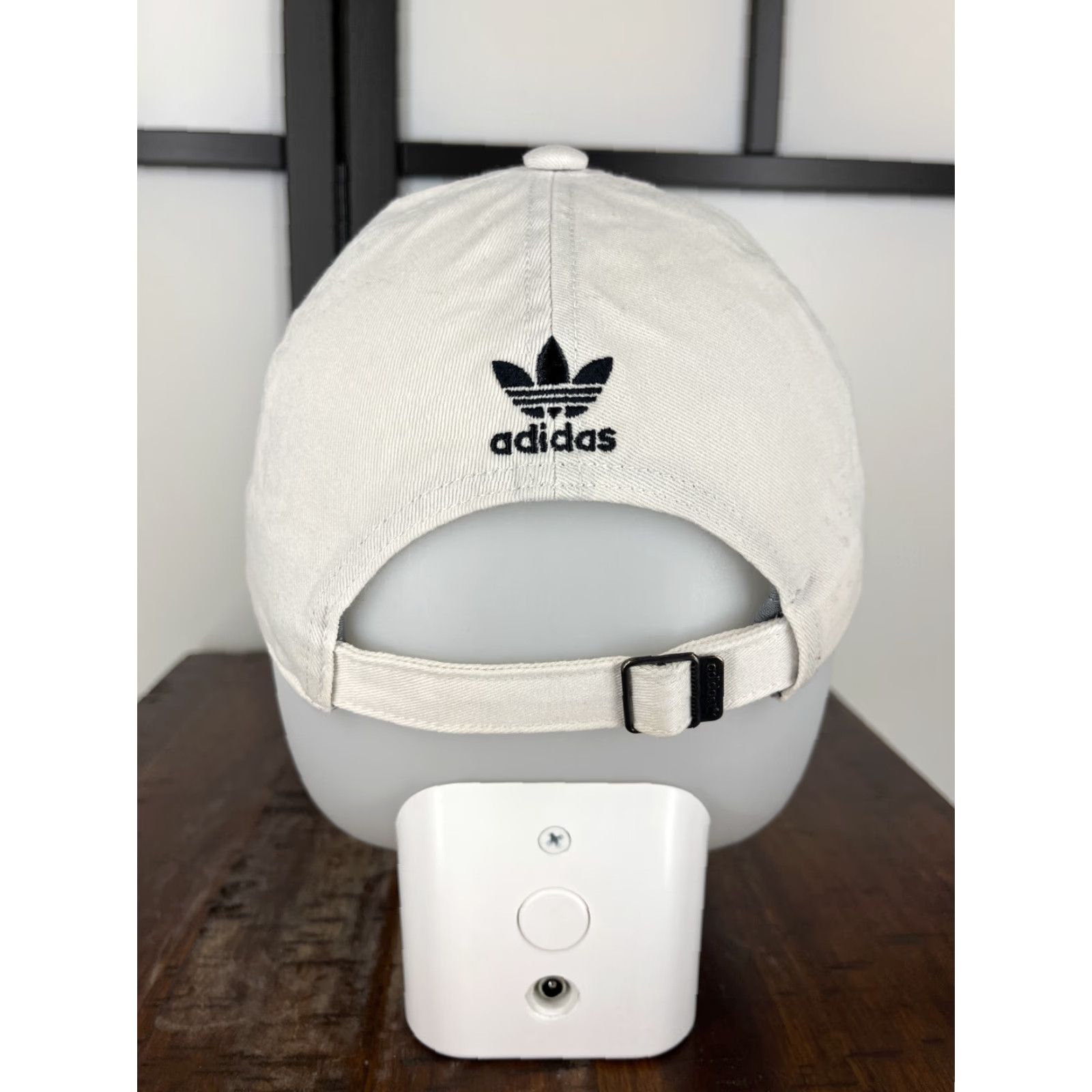 Adidas adidas Hat Cap Strap Back Adult One Size White 100% Cotton Embroidered Trefoil Shirt Baseball Cap Unisex Adults Mens Womens Boys Girls Size ONE SIZE - 6 Thumbnail