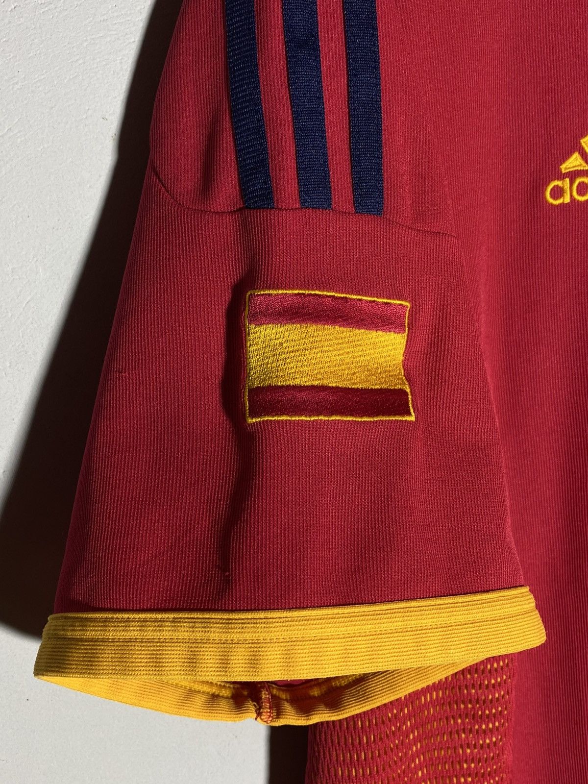 Adidas Adidas Spain National Team 2002 Fifa World Cup Soccer Jersey Size US XL / EU 56 / 4 - 5 Thumbnail