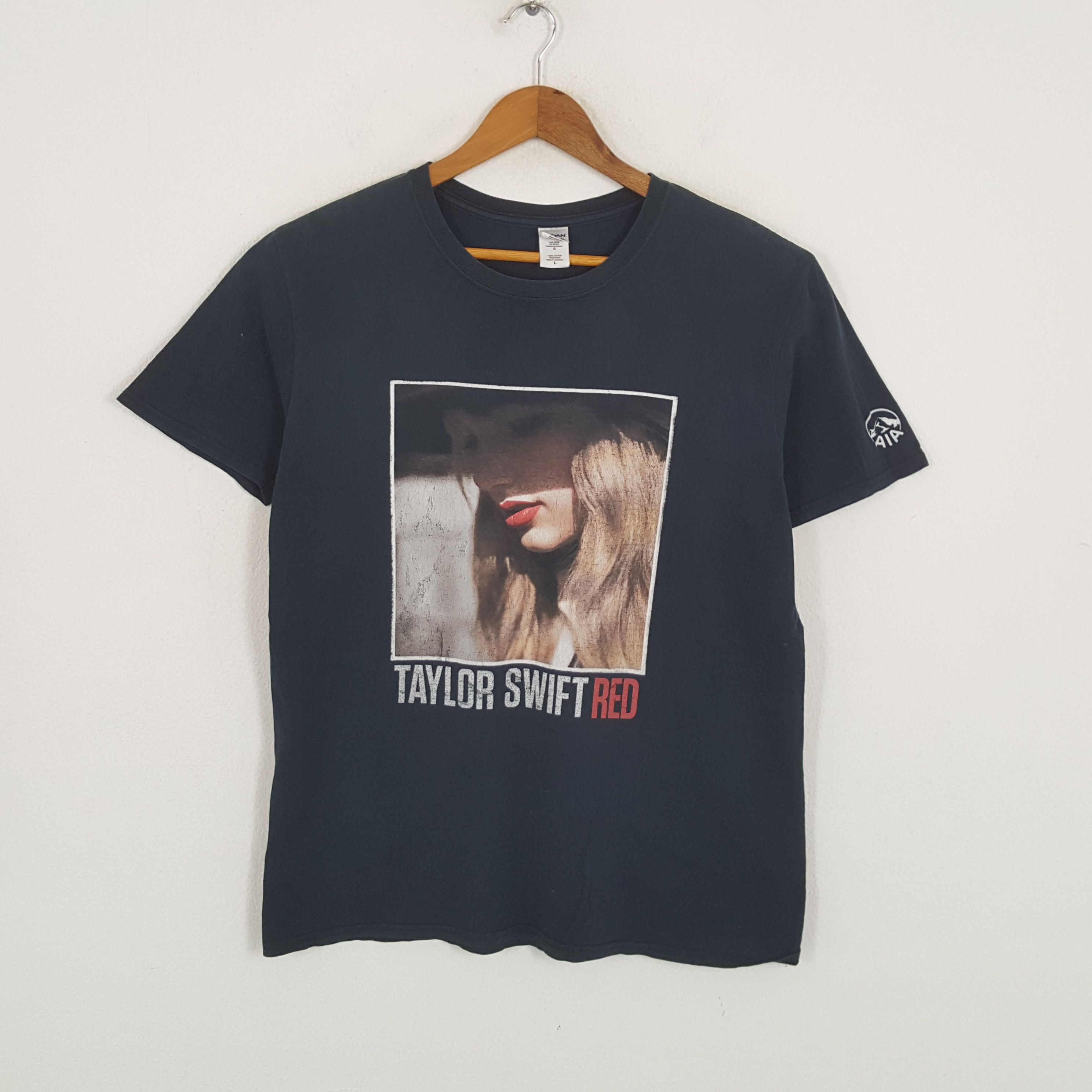 Band Tees × Vintage Vintage TAYLOR SWIFT American Singers Songwriter T-Shirt Size US L / EU 52-54 / 3 - 1 Thumbnail