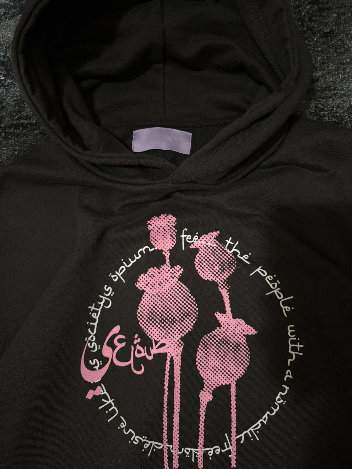 Designer × Velour Velour scars opium hoodie Size US L / EU 52-54 / 3 - 8 Thumbnail