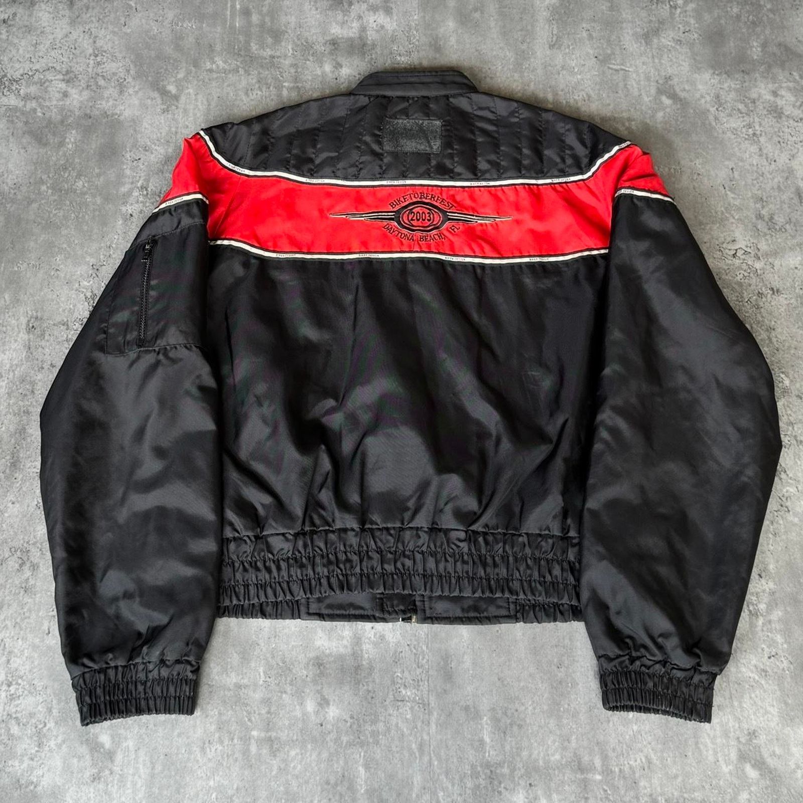 Harley Davidson × Playboi Carti × Vintage Vintage Y2K Harley Style Biketoberfest Daytona Beach Jacket Size US L / EU 52-54 / 3 - 2 Thumbnail