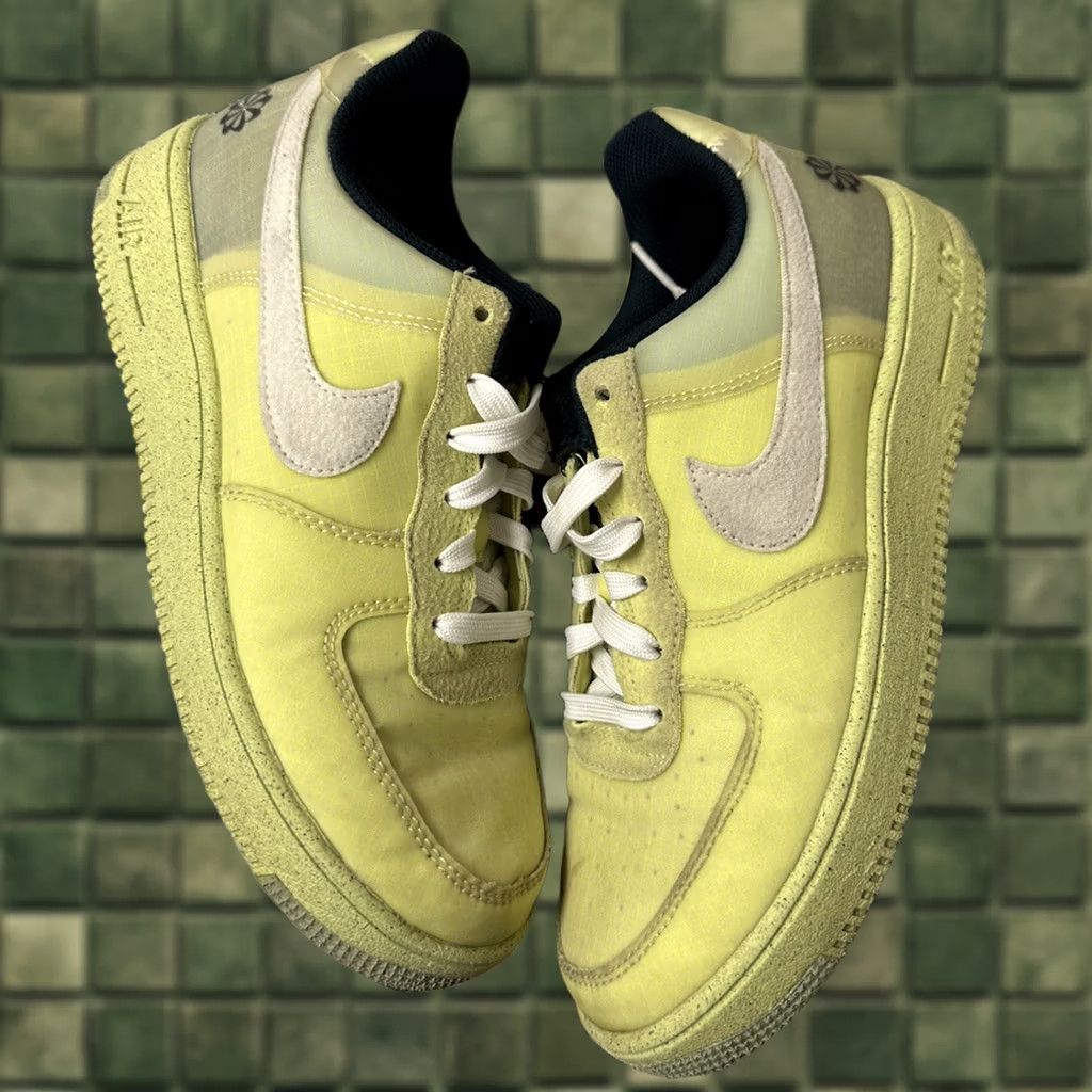 Nike Nike Air Force 1 One Low Crater GS Lemon Twist Yellow 6.5Y 8 Womens DH4339-700 Sneaker Size US 6 / IT 36 - 1 Thumbnail