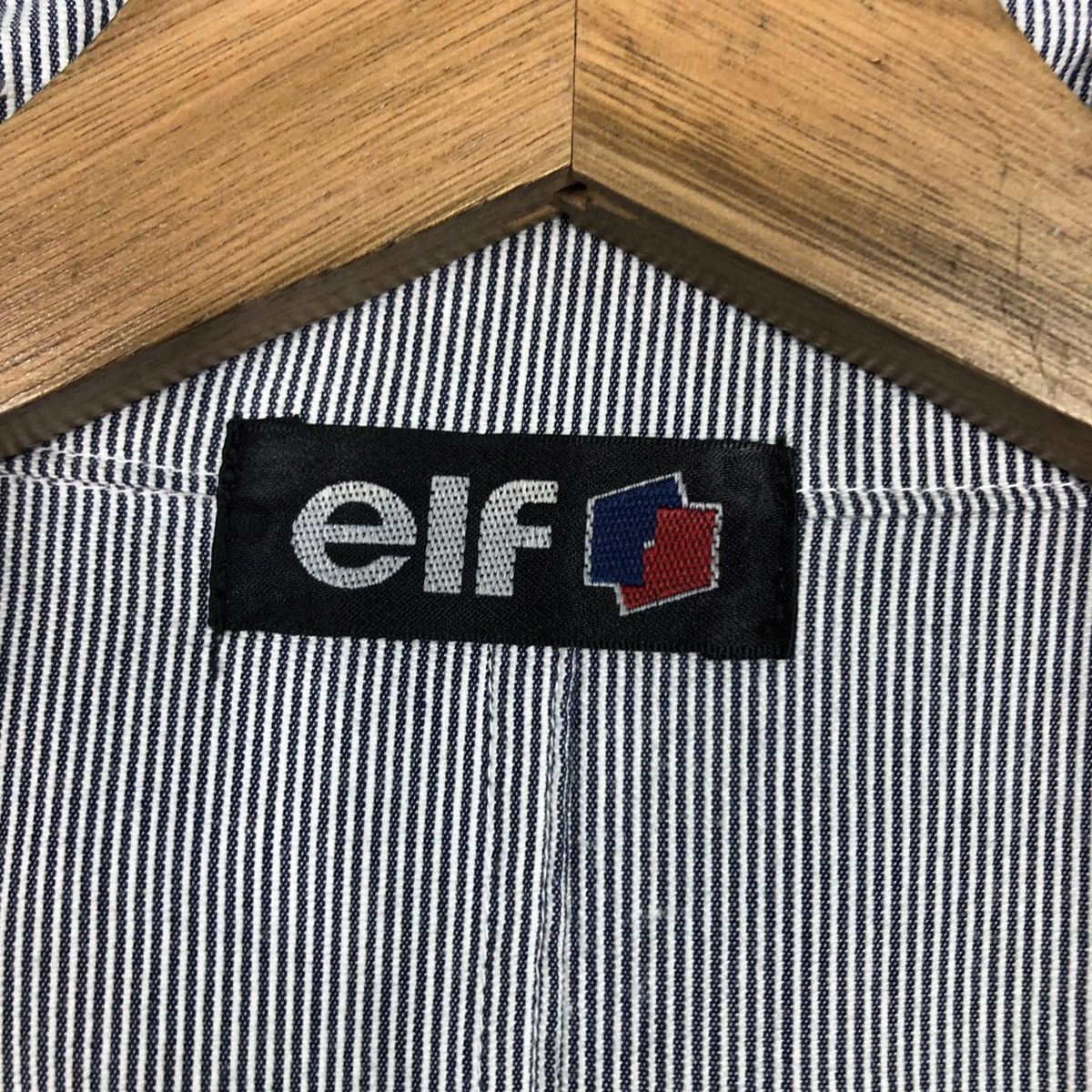 Japanese Brand Elf Racing Striped Full-Zip Jacket – Moto Streetwear Utility Size US M / EU 48-50 / 2 - 20 Thumbnail