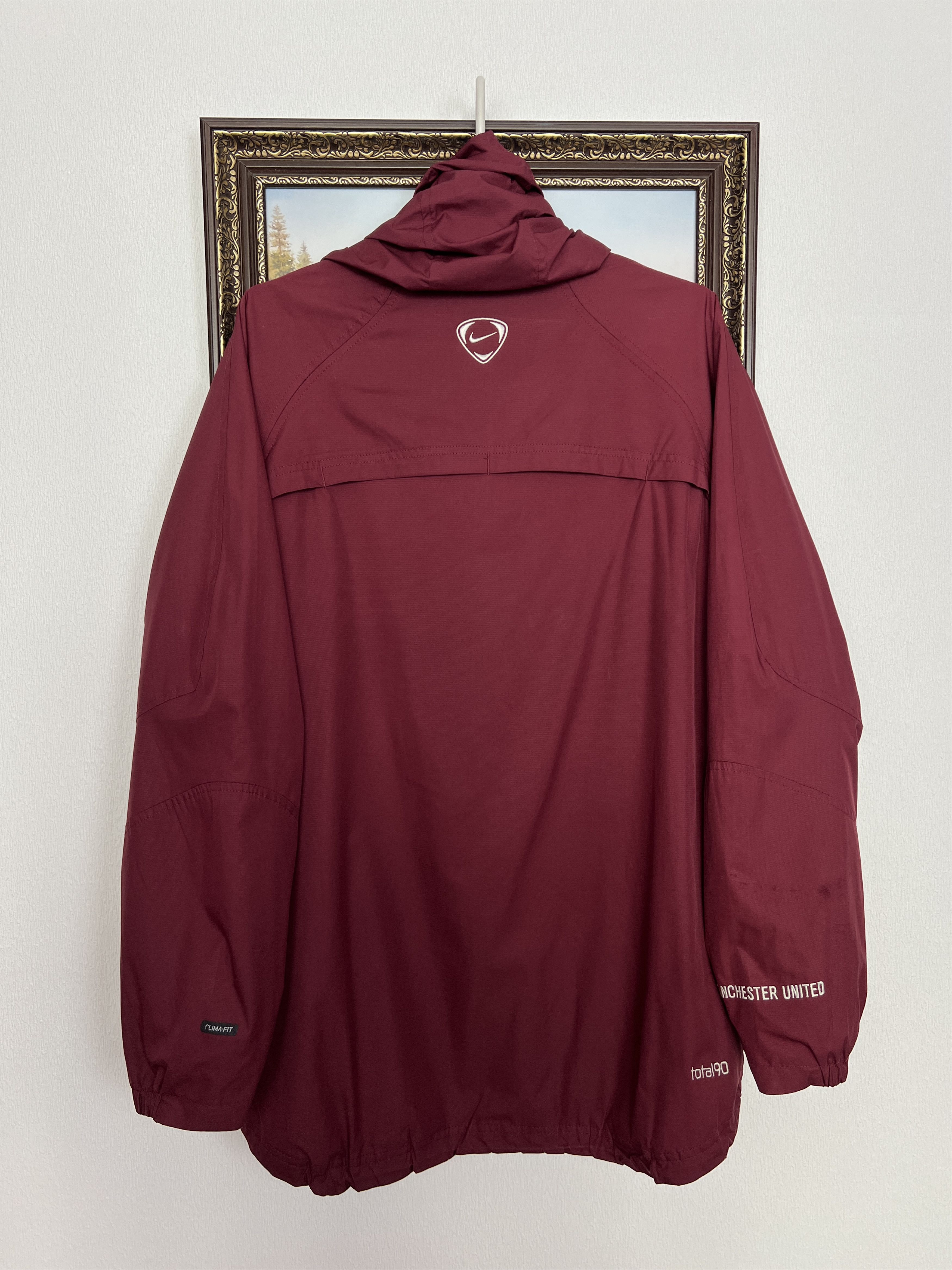 Nike Manchester United Hooded Jacket Windbreaker Track Top Size US M / EU 48-50 / 2 - 9 Thumbnail