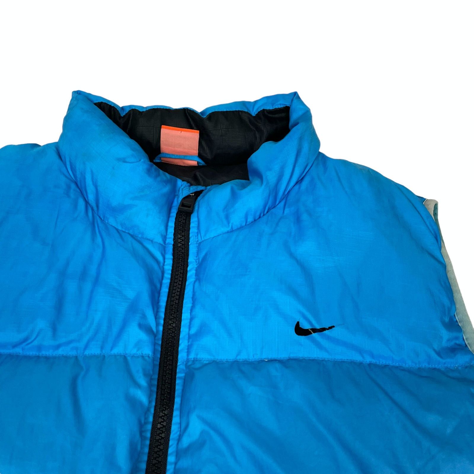 Nike Nike 550 Men's Blue Full Zip Down Puffer Vest Jacket Large Size US L / EU 52-54 / 3 - 7 Thumbnail