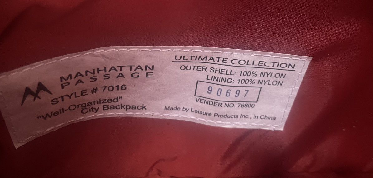 Manhattan Portage Authentic MANHATTAN PASSAGE Laptop Backpack Size ONE SIZE - 14 Thumbnail