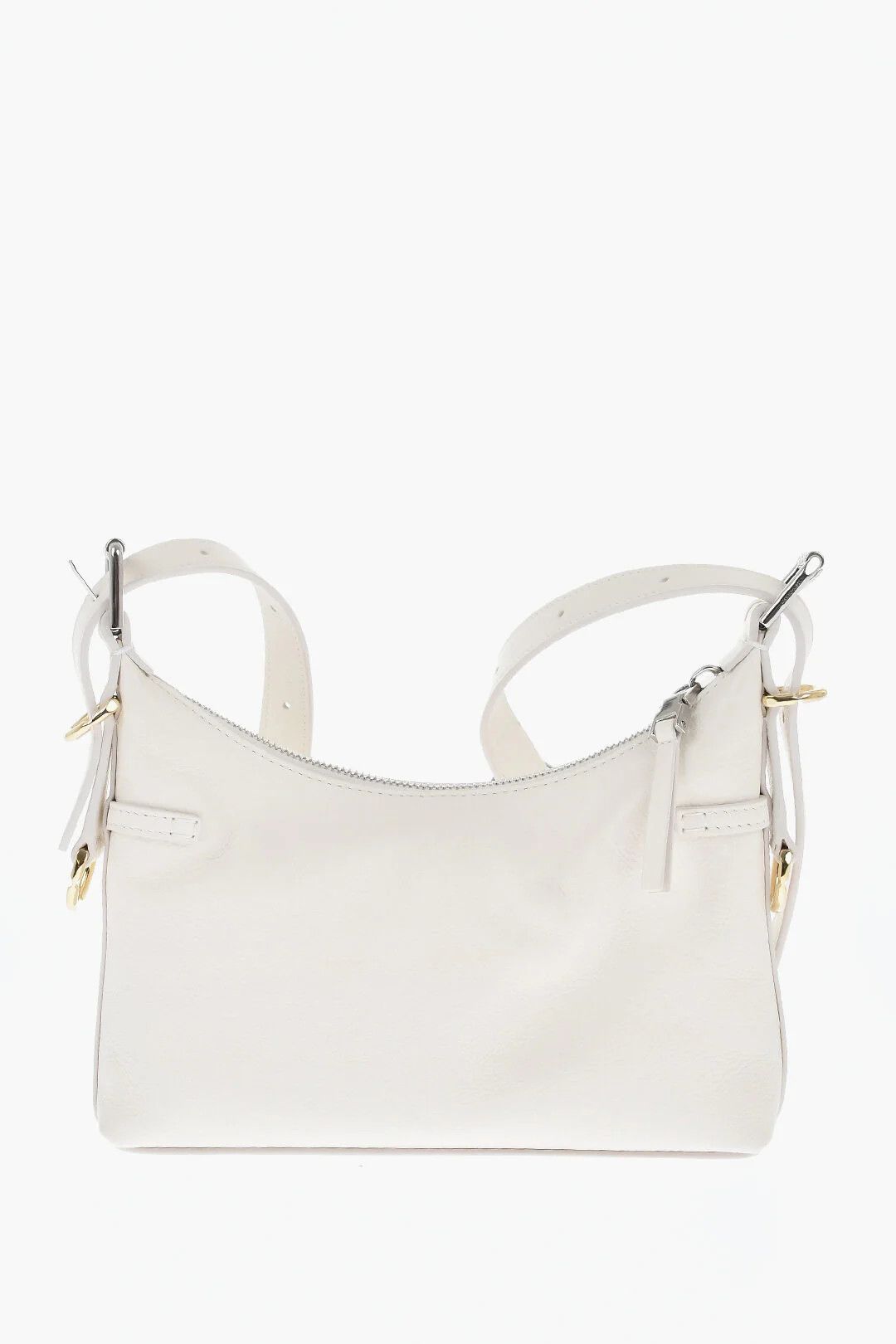 Givenchy og1mm0326 Size: OS / Hammered Leather Hobo Bag in White Size ONE SIZE - 3 Thumbnail