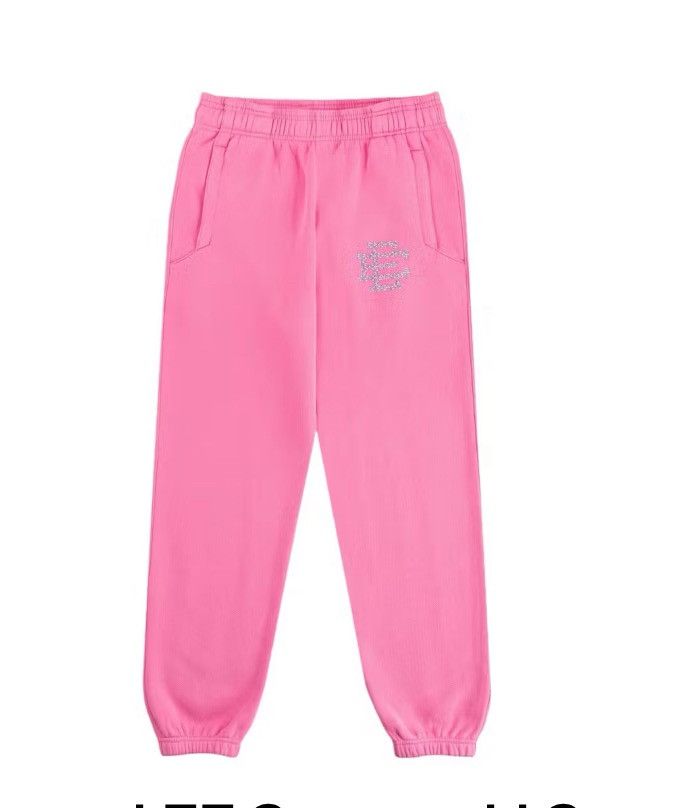 Eric Emanuel Eric Emanuel EE pink Swarovski crystals sweatpants large Size US 32 / EU 48 - 1 Thumbnail