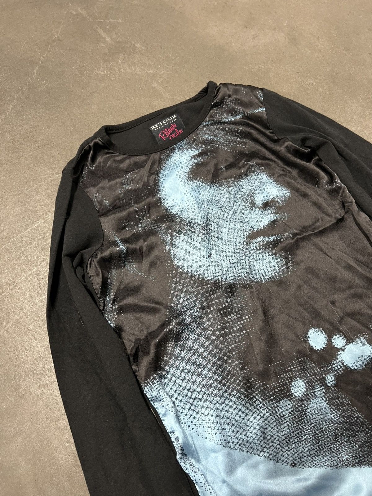 Vintage Avant Garde Portrait Longsleeve Size XL / US 12-14 / IT 48-50 - 4 Thumbnail
