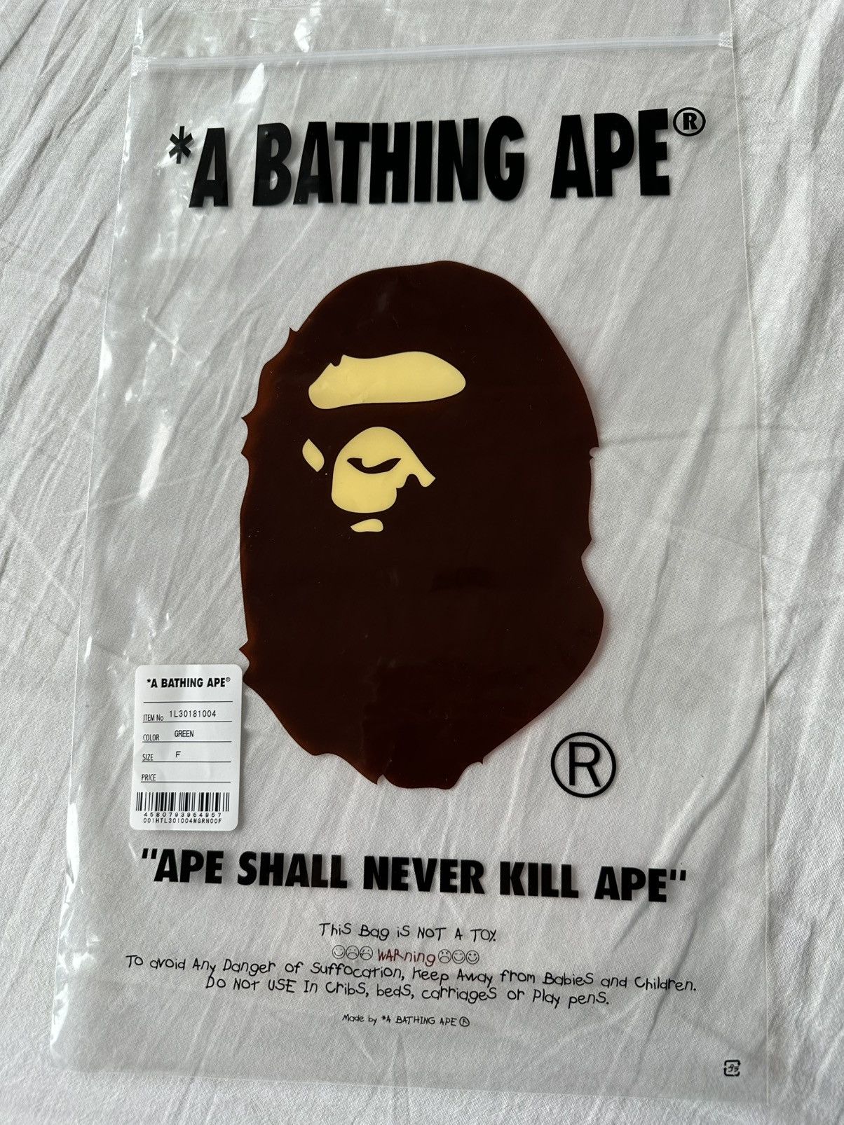 Bape Bape Star Green Beanie Size ONE SIZE - 3 Thumbnail