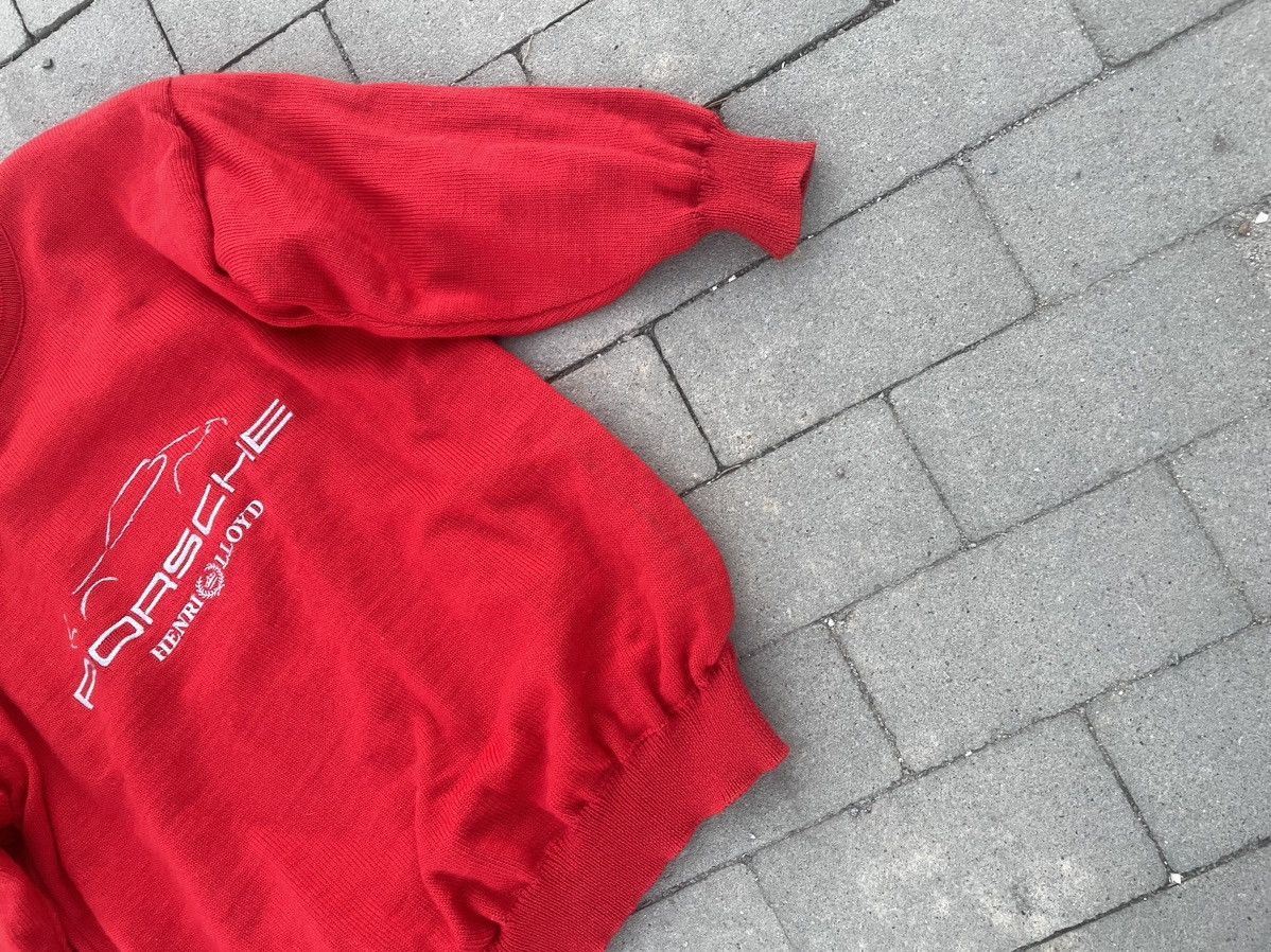 Henri Lloyd × Porsche Design × Vintage Rare🔥Porsche Henri Lloyd vintage knitwear windstopper Size US S / EU 44-46 / 1 - 4 Thumbnail