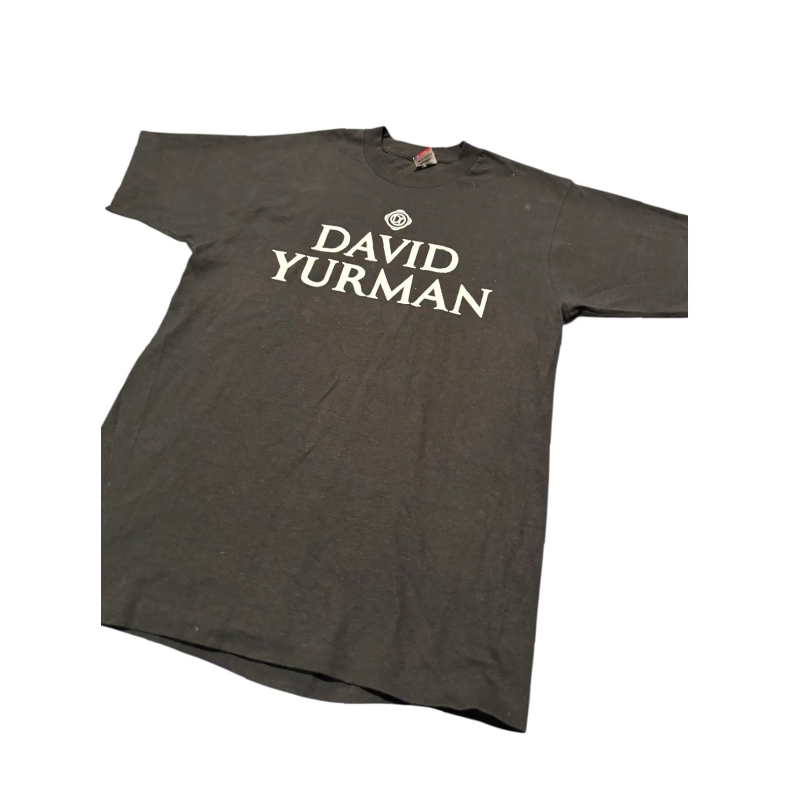 Fruit Of The Loom VINTAGE 90s David Yurman MADE IN USA Promo T-Shirt Staff L Black Cotton Short Sleeve Crew Neck Mens Size US L / EU 52-54 / 3 - 3 Thumbnail