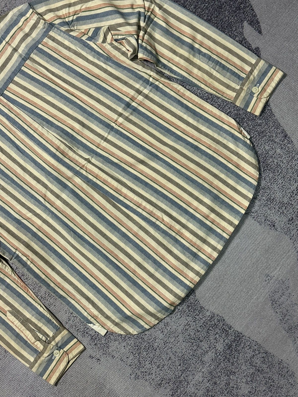Ne-Net Ne-Net Stripe Longsleeve Shirt Size US M / EU 48-50 / 2 - 7 Thumbnail