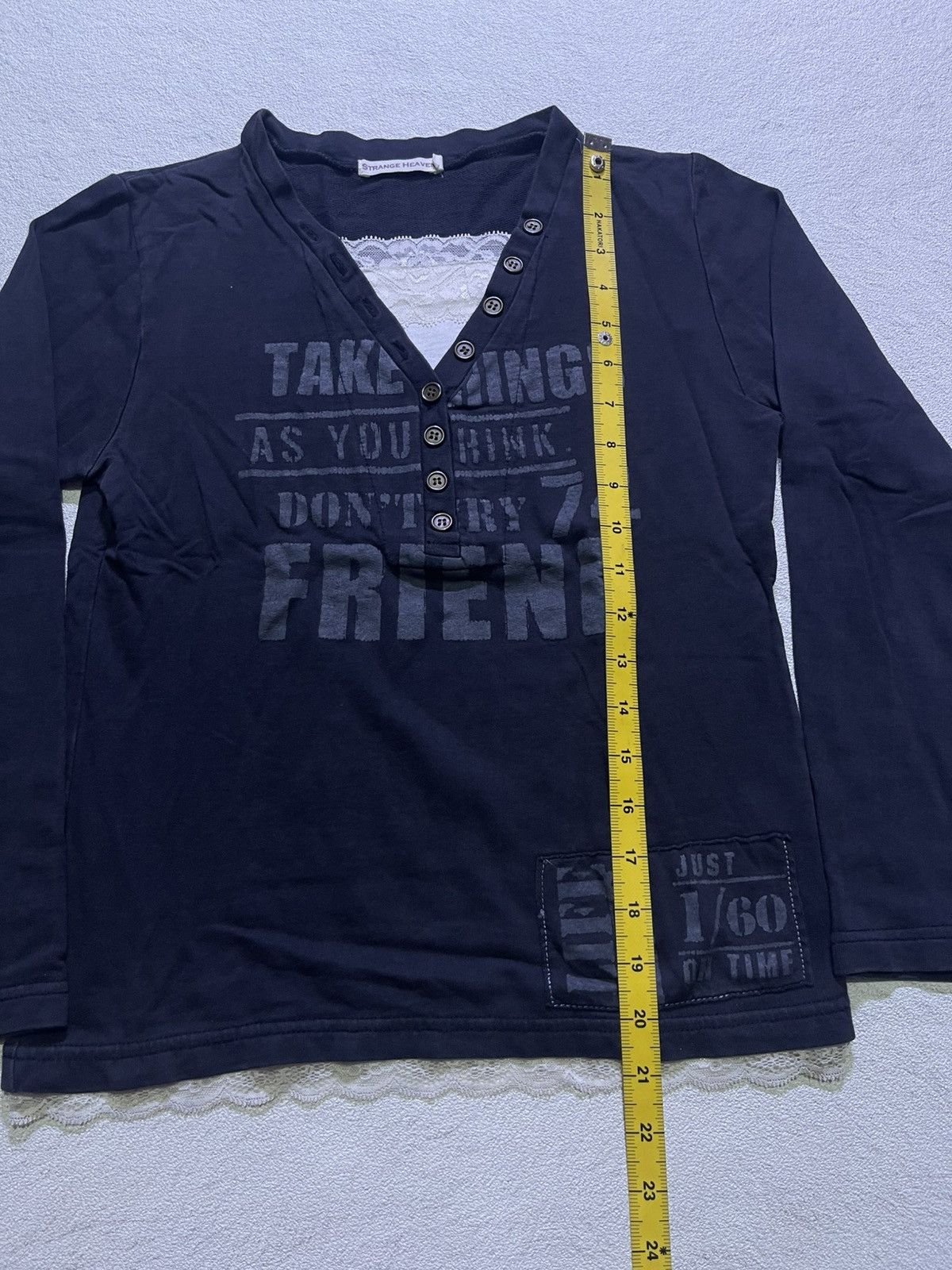 Hysteric Glamour Y2K STRANGE HEAVEN long sleeve tshirt women's Size S / US 4 / IT 40 - 9 Thumbnail