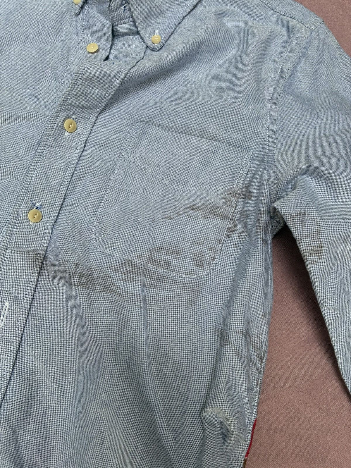Visvim VISVIM CUBISM /FREE INTERNATION LABORATORY OCBD OXFORD SHIRT Size US M / EU 48-50 / 2 - 6 Thumbnail