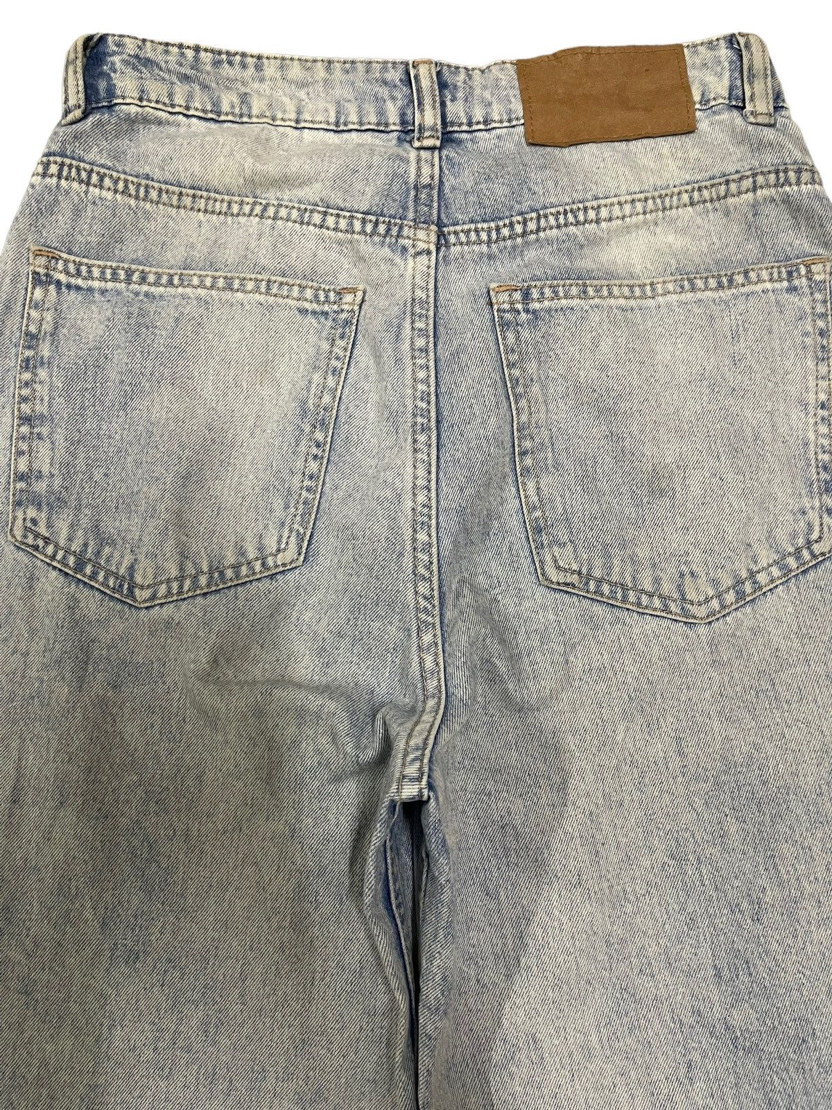 Japanese Brand Vintage Japanese Brand Blue Wash Baggy Style Jeans Size 27" / US 4 / IT 40 - 4 Thumbnail