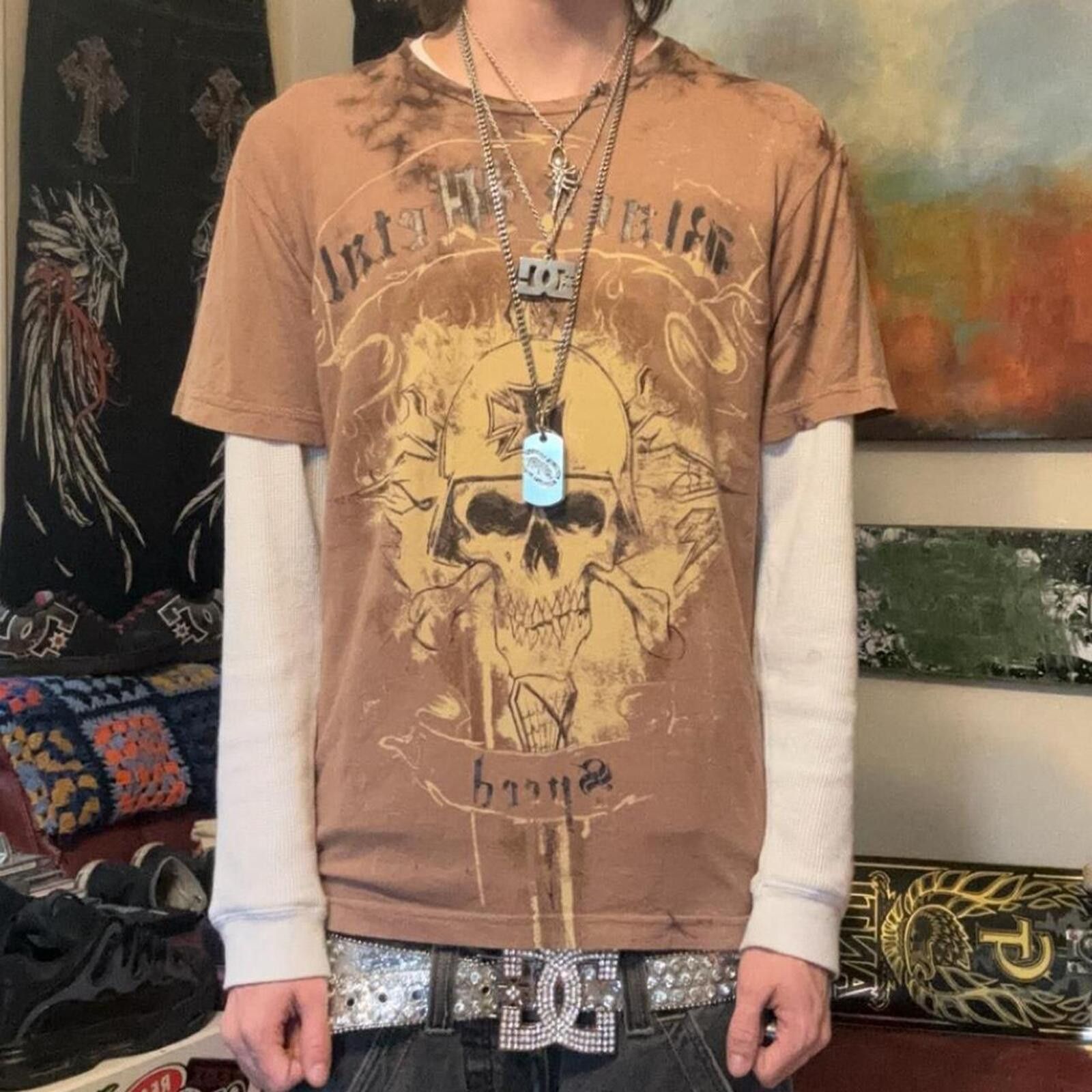 Affliction × Tapout × Xavier Y2k Jesse Pinkman Xzavier Affliction