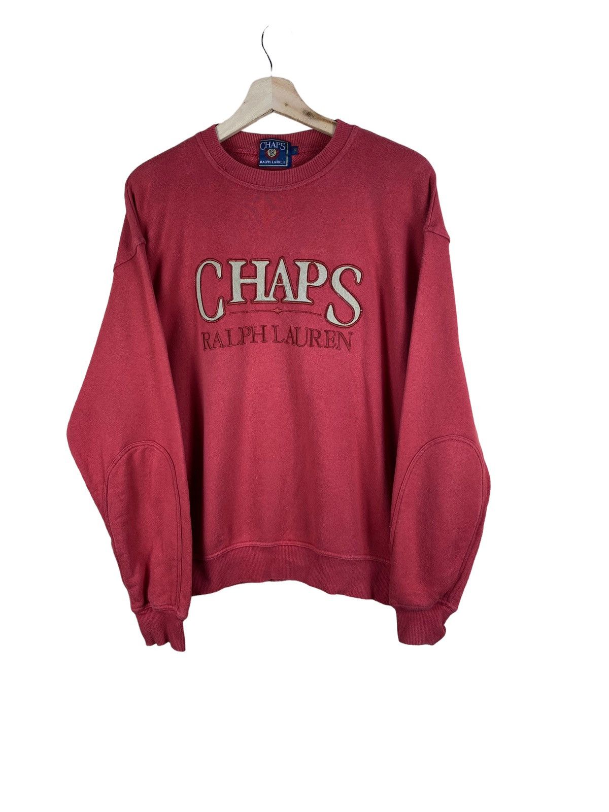 Chaps Ralph Lauren × Ralph Lauren VINTAGE CHAPS RALPH LAUREN BIG LOGO EMBROIDERY SWEATSHIRT Size US M / EU 48-50 / 2 - 1 Thumbnail