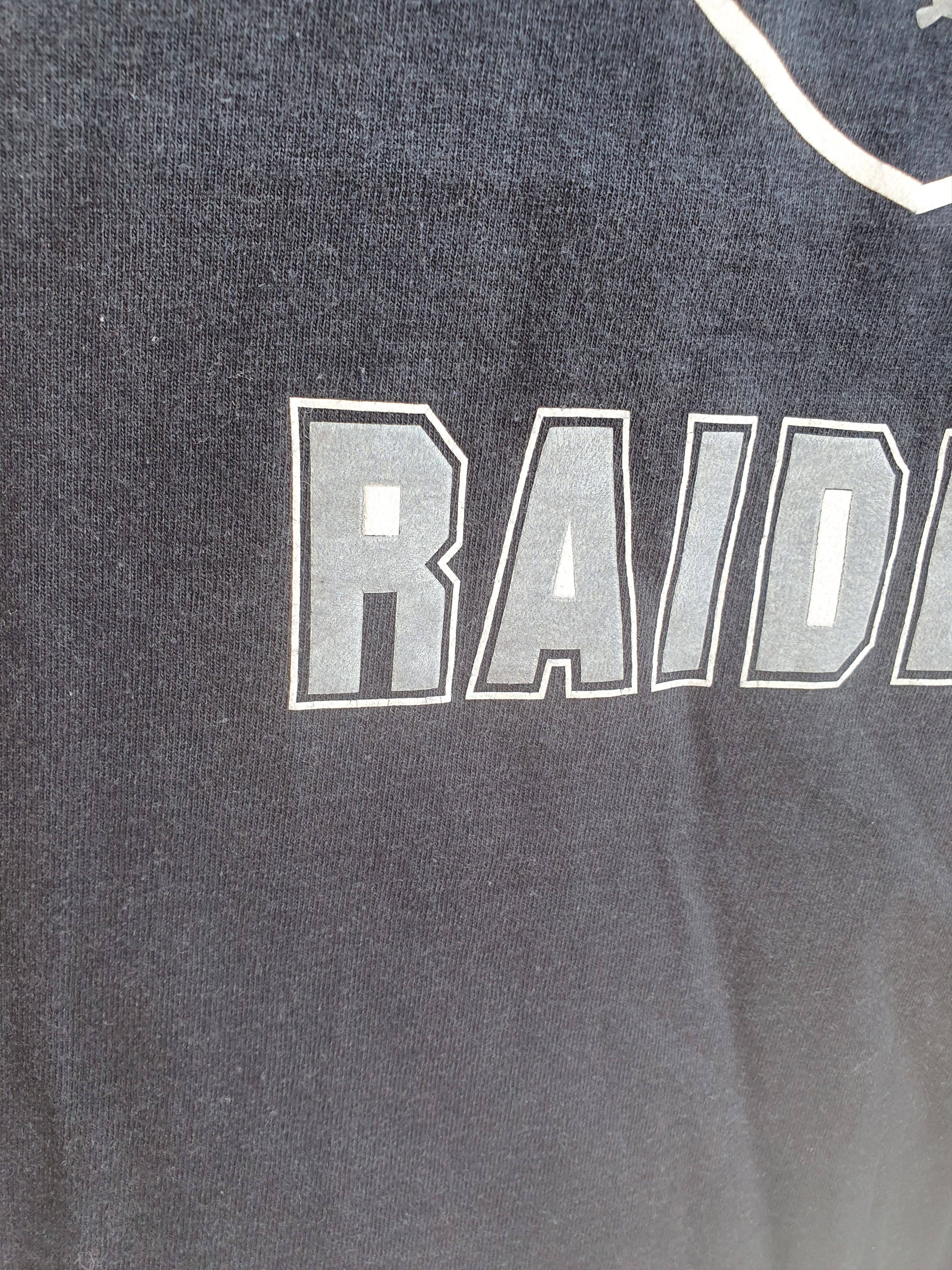 NFL LA Raiders Next Generation Puff Print t-shirt sz M Size US M / EU 48-50 / 2 - 7 Thumbnail