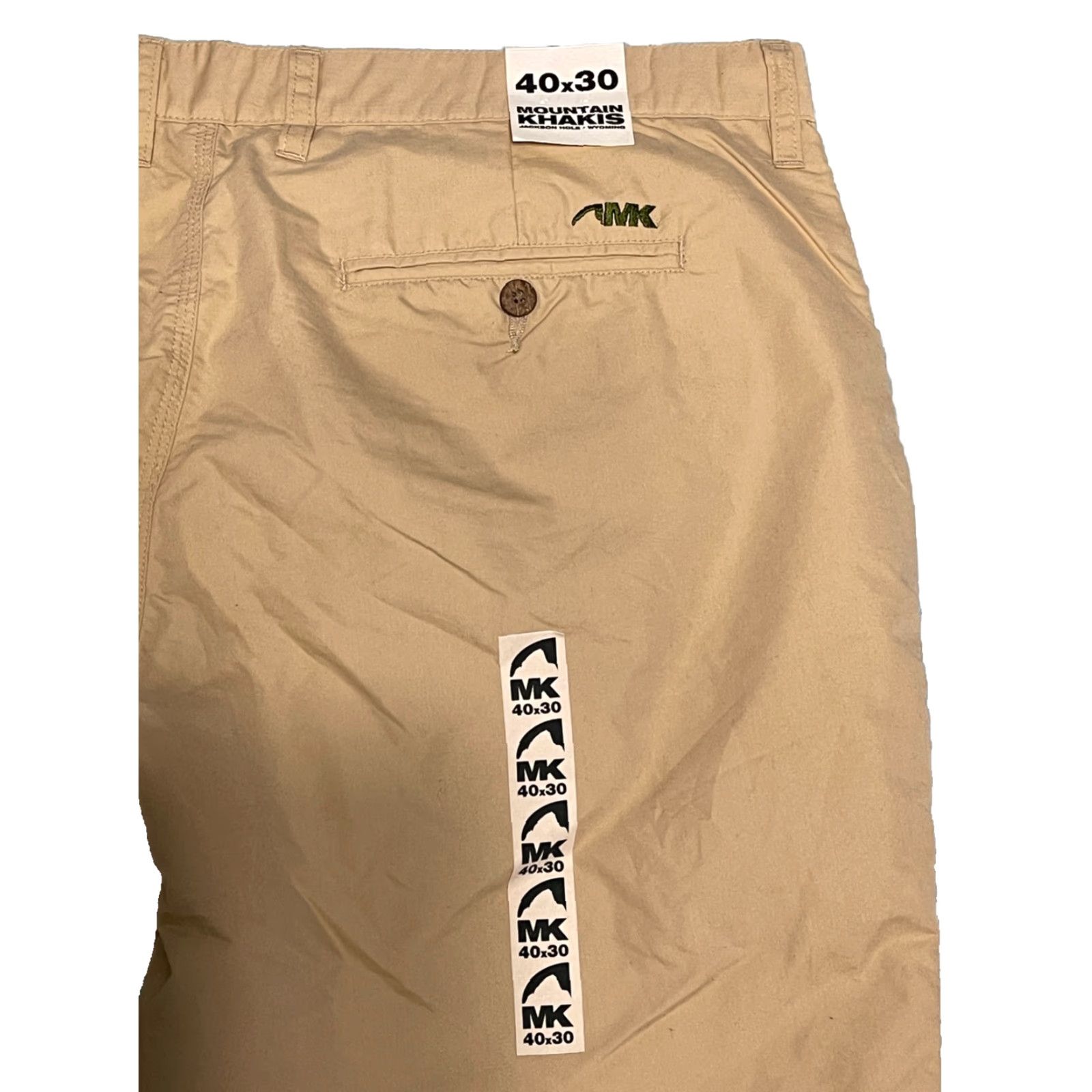 Mountain Khakis NWOT Mountain Khakis Pants Mens 40 x 30.5 Khaki Relaxed 5-Pocket Flat Front Size US 40 / EU 56 - 3 Thumbnail