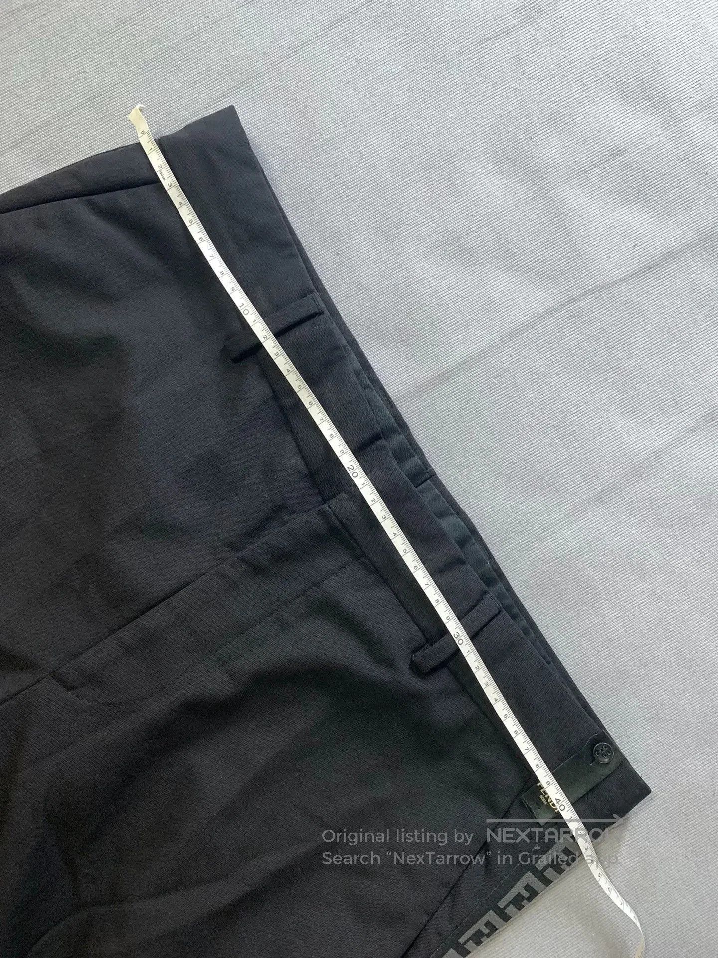 Fendi Fendi Wool Logo Chino Pants. Size US 30 / EU 46 - 5 Thumbnail