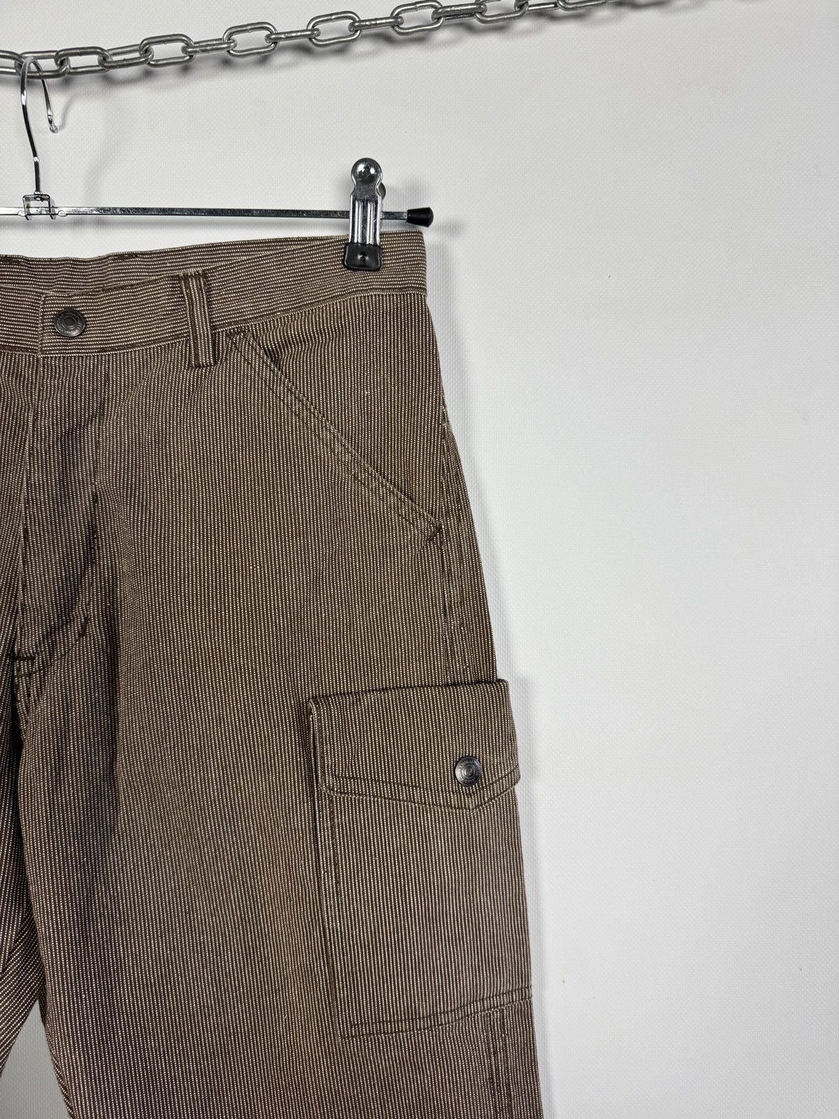 Japanese Brand World Jeans International Corduroy Cargo Pants Japan Size M Size US 34 / EU 50 - 2 Thumbnail