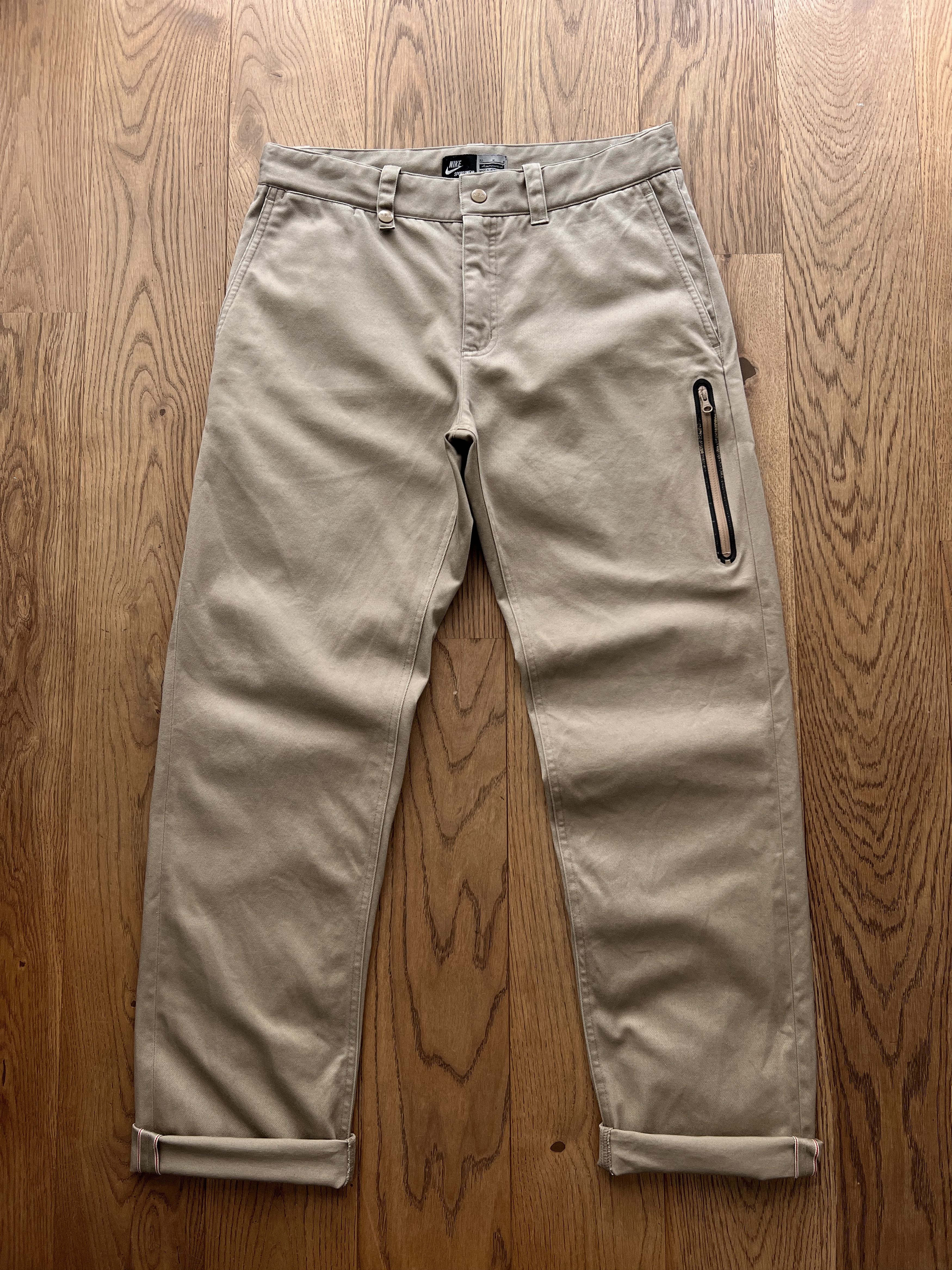 Nike Rare! Nike NSW Selvedge vintage chino trousers pants y2k sk8 Size US 32 / EU 48 - 4 Thumbnail