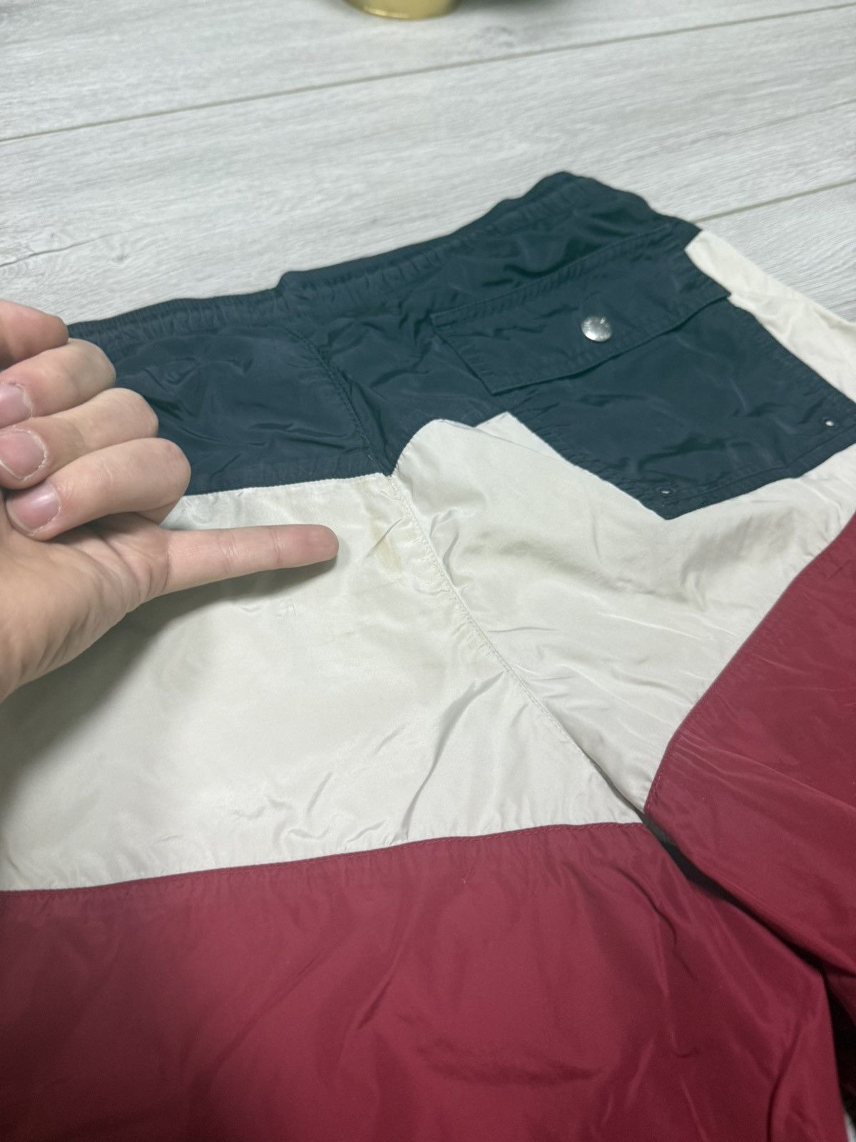 Moncler Moncler france 🇫🇷 flag vintage shorts Size US 34 / EU 50 - 9 Thumbnail