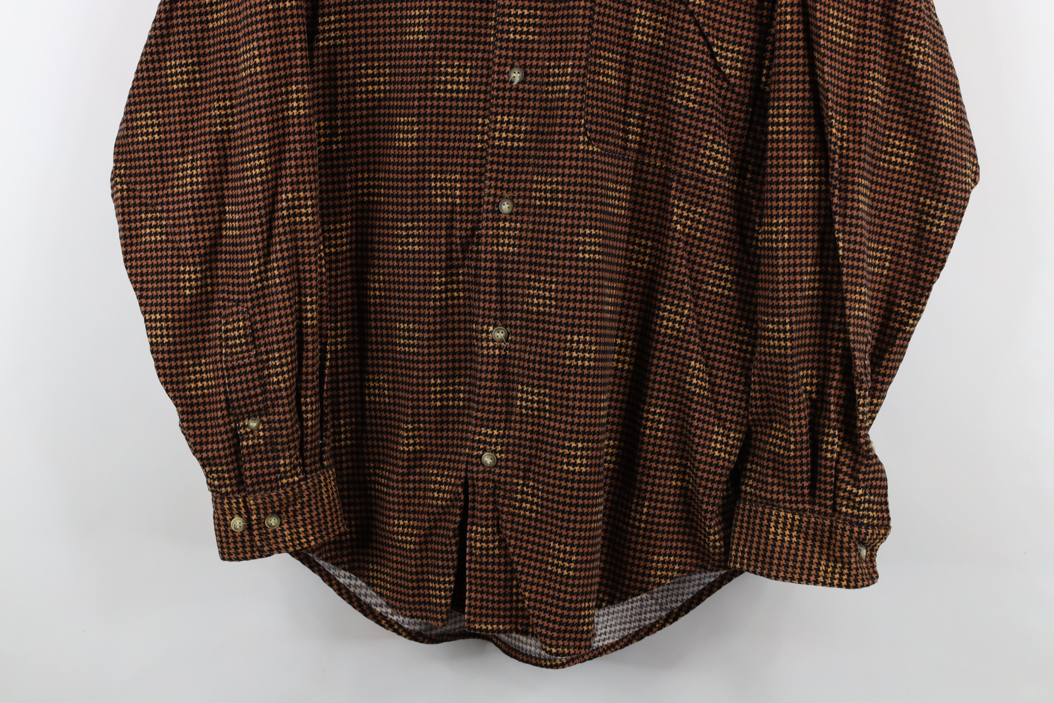 Vintage Vintage 90s Streetwear Checkered Corduroy Button Shirt Size US M / EU 48-50 / 2 - 3 Thumbnail