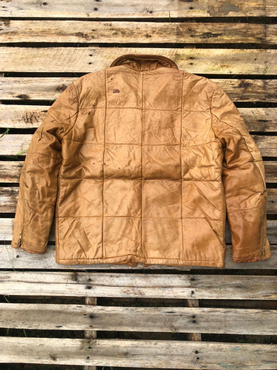 Vintage Vintage Leather Jacket Japanese Brand Size US M / EU 48-50 / 2 - 2 Thumbnail