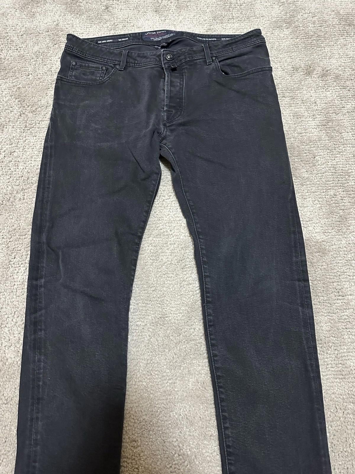 Jacob Cohen JACOB COHEN Black Stretch Handmade Tailored Jeans Size 38 Size US 38 / EU 54 - 3 Thumbnail
