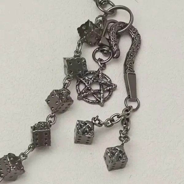 Other Dice and Skulls Rock Wallet Chain Size ONE SIZE - 3 Thumbnail