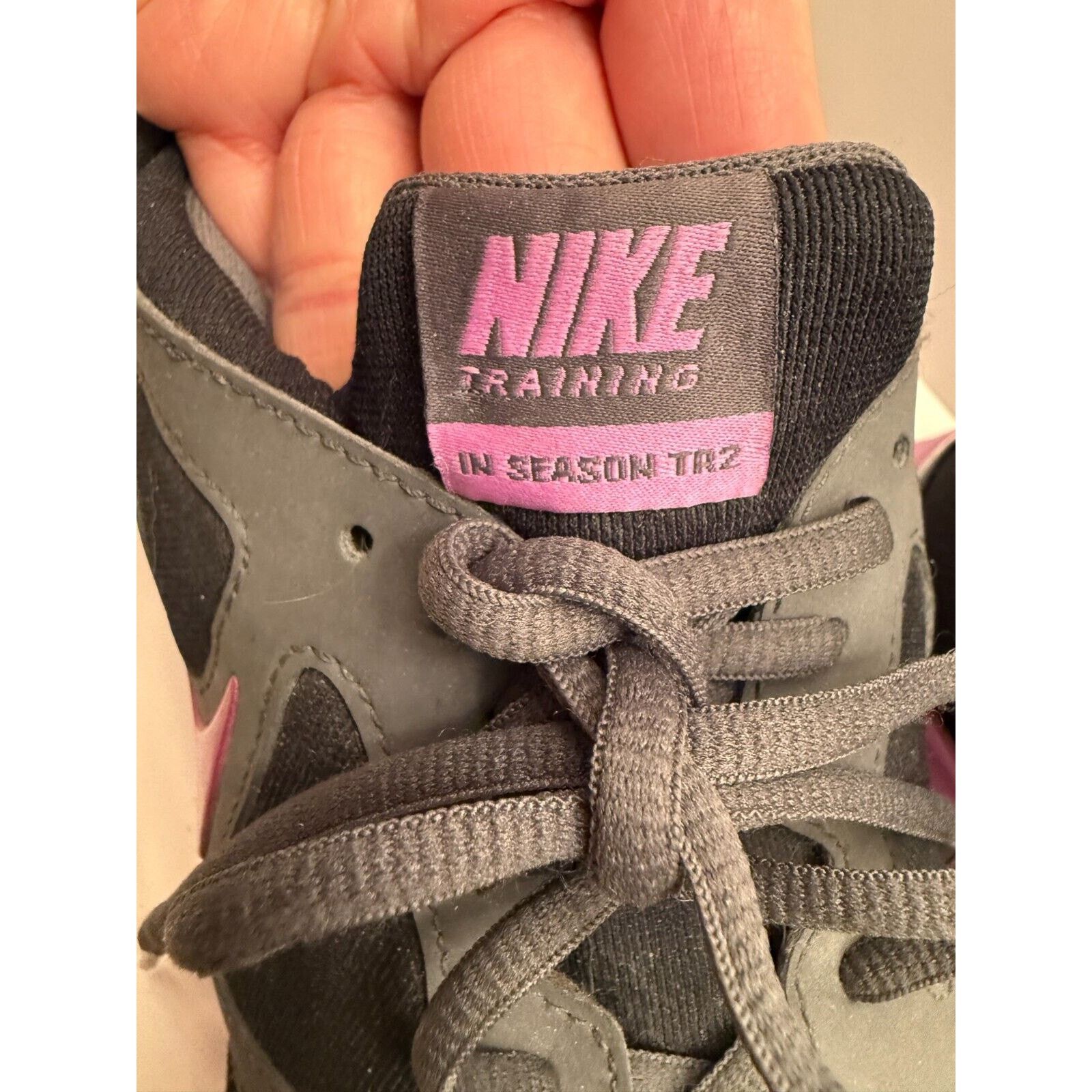 Nike Nike In Season TR 2 Training Shoe Womens size 10 Gray Pink Size US 10 / IT 40 - 4 Thumbnail