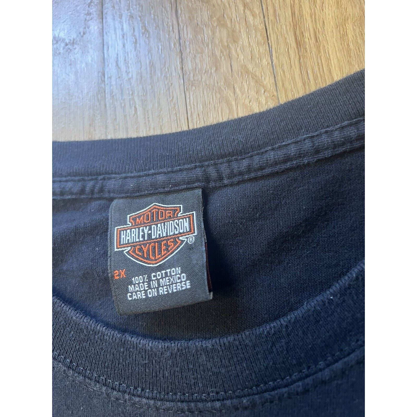 Harley Davidson Vintage Harley-Davidson DAVIDSON Eagle BLACK TSHIRT SIZE 2XL Size US XXL / EU 58 / 5 - 4 Thumbnail