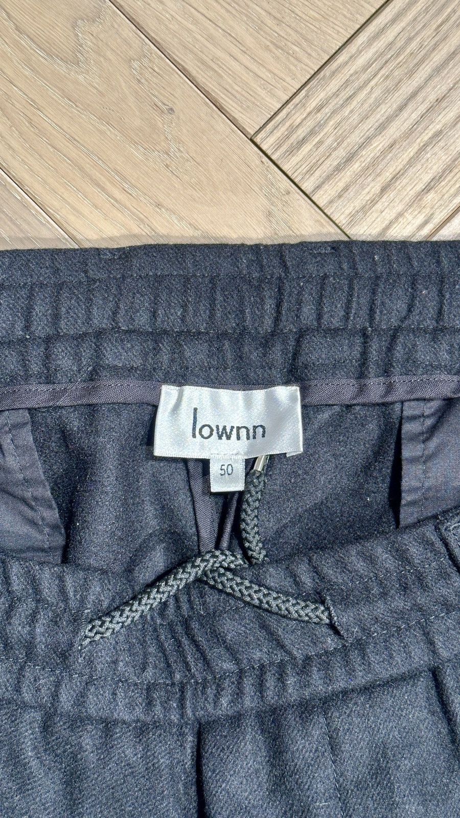 Lownn Lownn Black Wool Cargo Pants Size US 34 / EU 50 - 5 Thumbnail