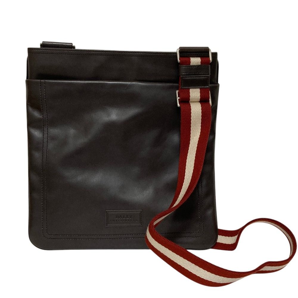 Bally Bally Bally Leather Messenger Bag Leather Shoulder Bag DUTY FREE for USA Size ONE SIZE - 1 Thumbnail