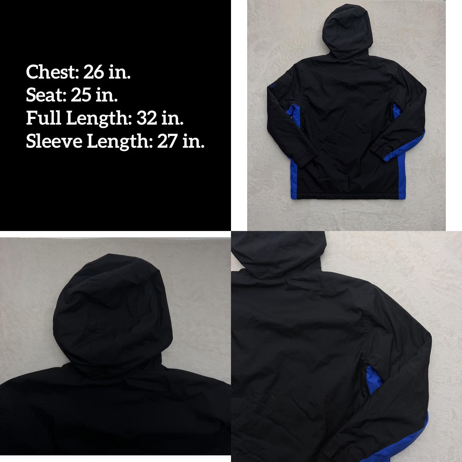 Nike Nike Jacket Mens Medium Black Insulated Hooded Full Zip Lined Size US M / EU 48-50 / 2 - 8 Thumbnail