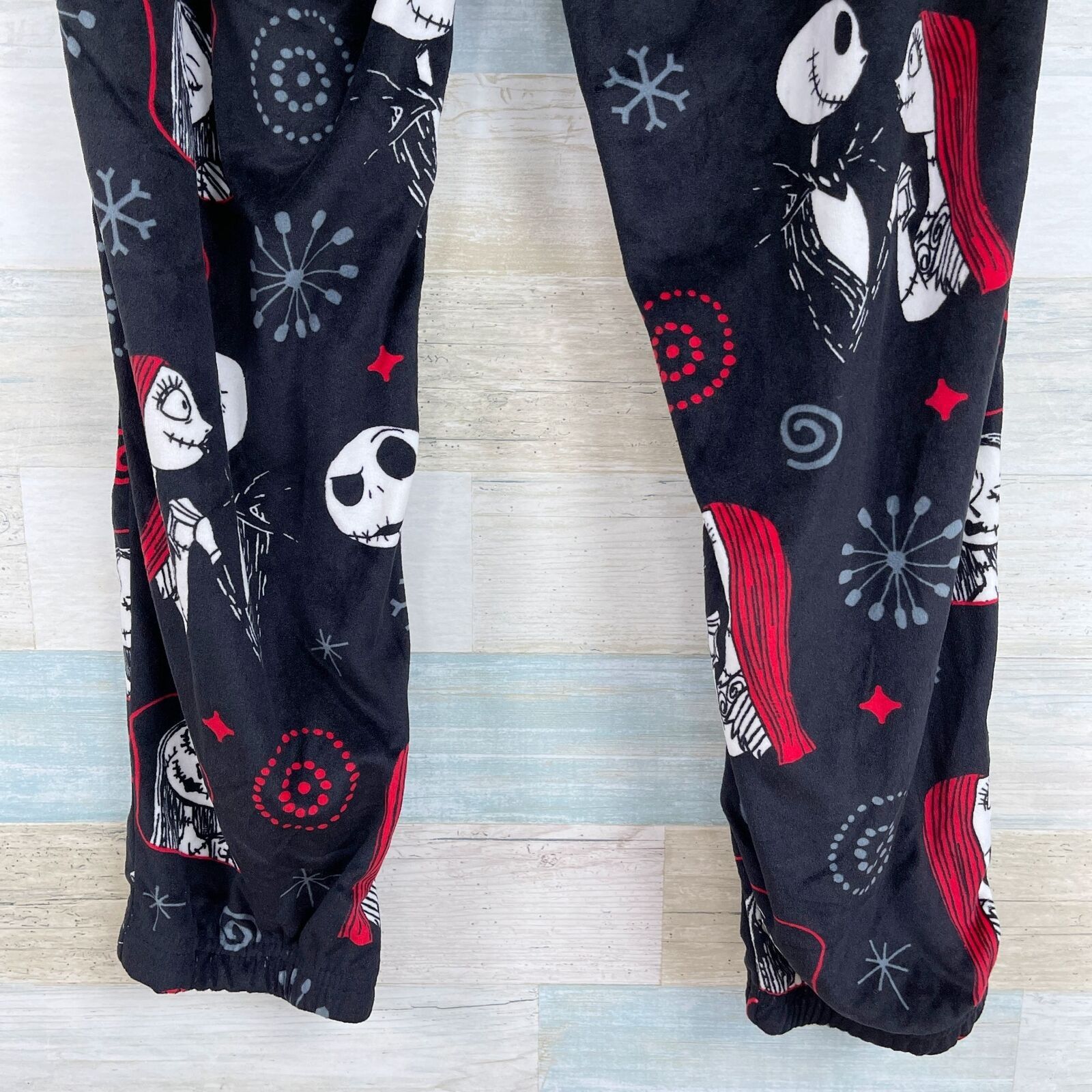 Disney Nightmare Before Christmas Fleece Pajama Pants Womens XL Size 35" - 5 Thumbnail