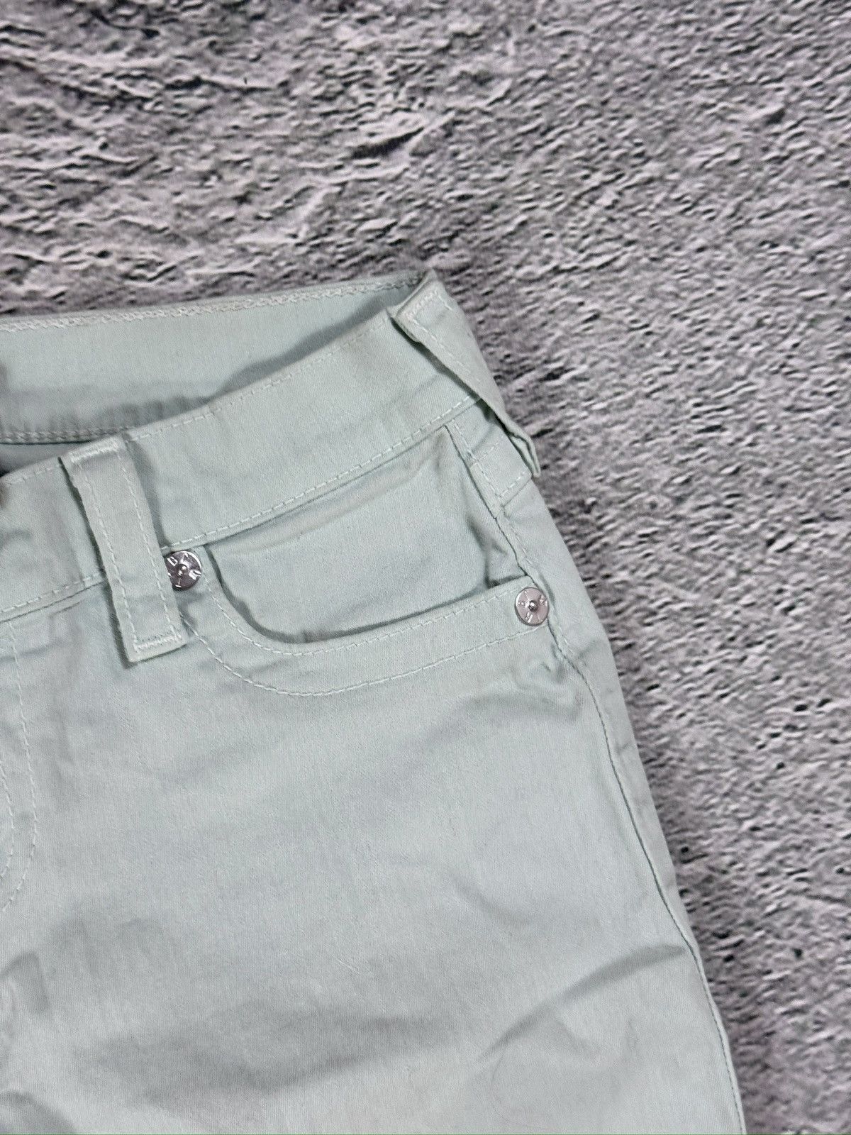 True Religion True Religion jeans mint turquoise vintage denim pants Size 28" / US 6 / IT 42 - 9 Thumbnail