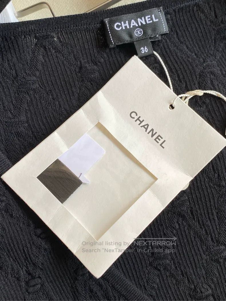 Chanel Chanel 24S black bow diamond buckle cardigan coat Size XS / US 0-2 / IT 36-38 - 4 Thumbnail