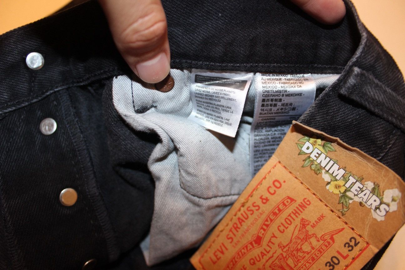 DENIM TEARS Denim Tears Black Size US 30 / EU 46 - 11 Thumbnail