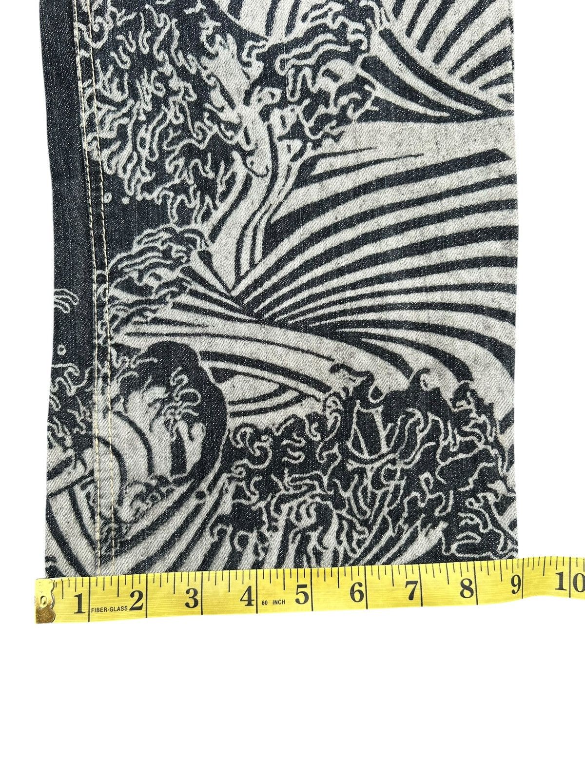 Japanese Brand × Kapital × Vintage Karakuri Tamashii Inspired Japanese GUMU Denim Jeans Rare ☠️ Size US 34 / EU 50 - 20 Thumbnail