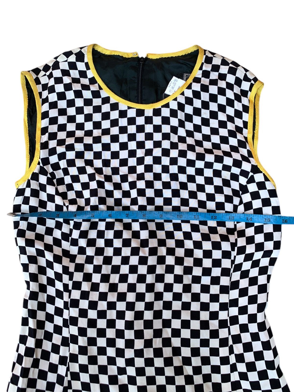 Versace × Vintage F/W 1995 checkerboard very rare Size S / US 4 / IT 40 - 5 Thumbnail