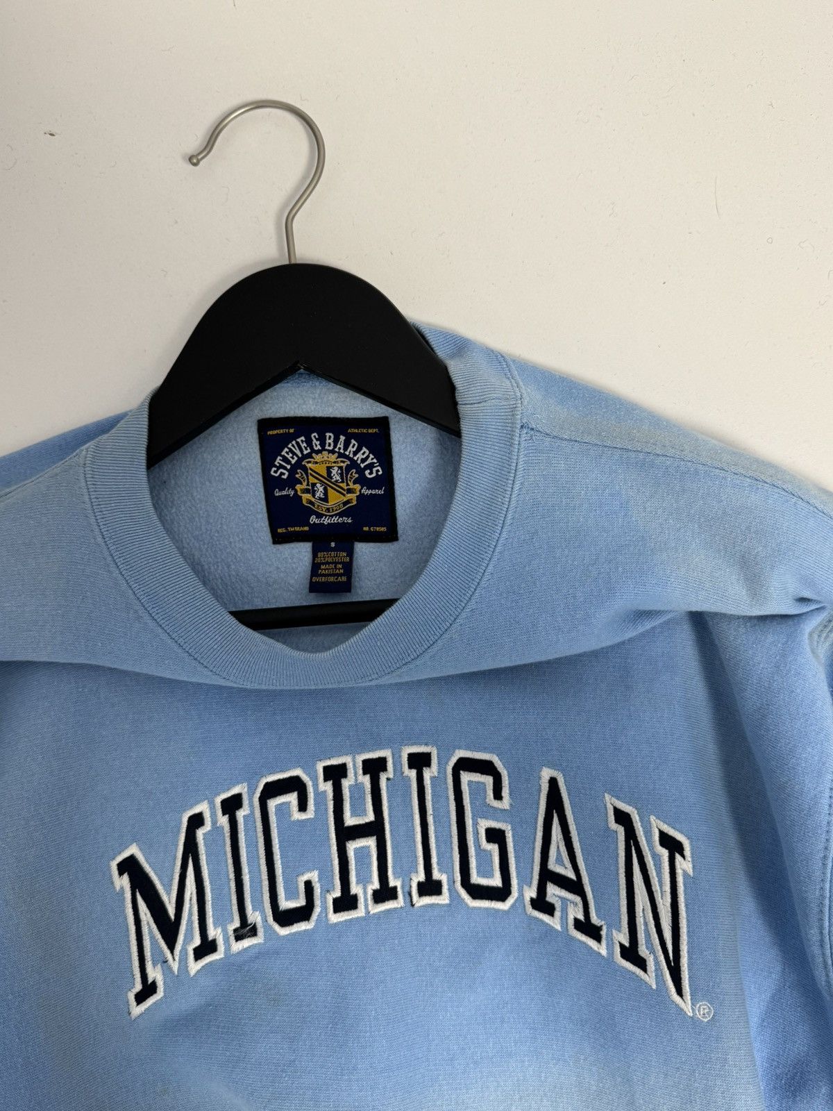 Steve And Barrys Steve&Barry’s Logo Michigan Sweatshirt Blue Size US S / EU 44-46 / 1 - 14 Thumbnail