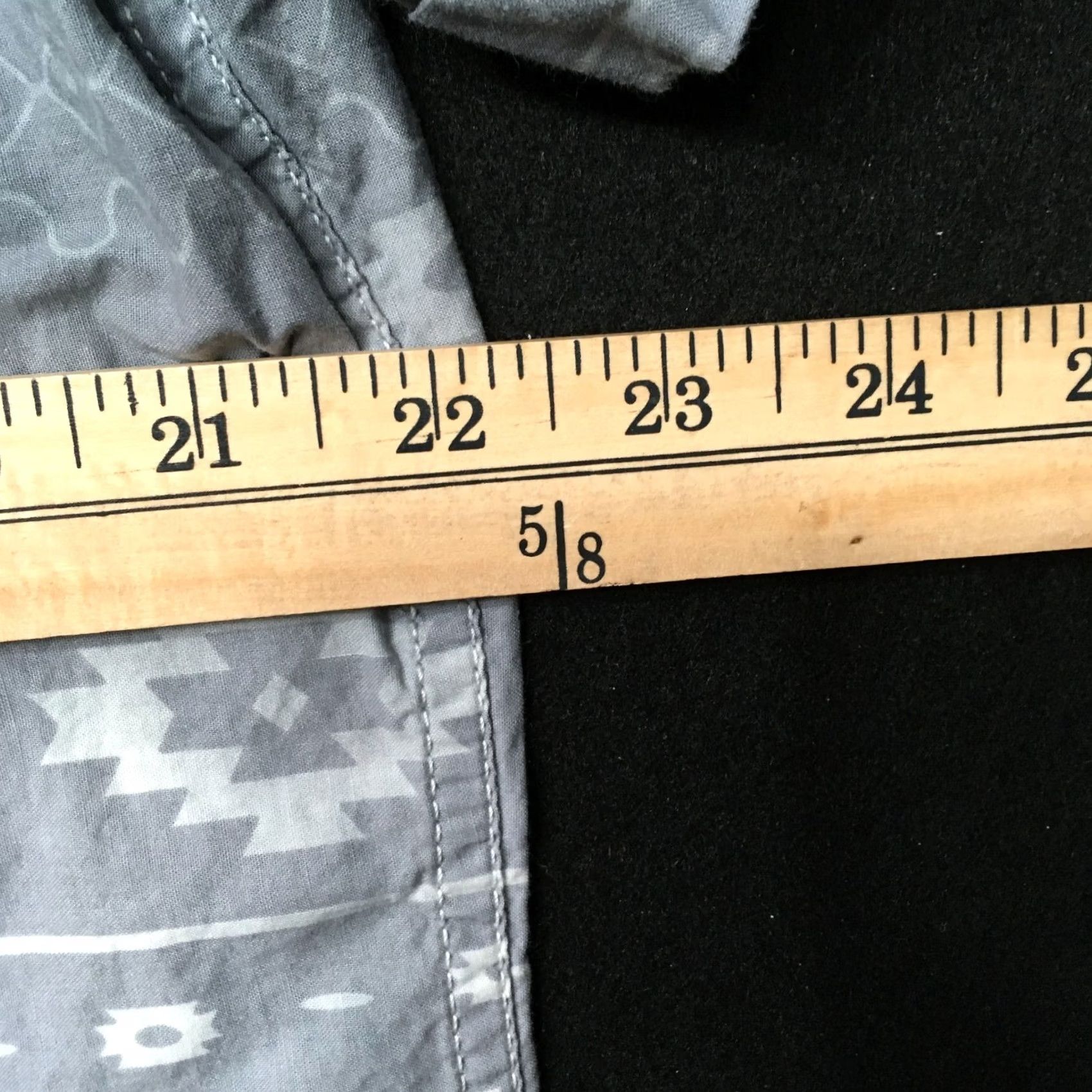 Vintage Free Planet Shirt Men's XL gray Tropical cotton pearl snap Button Up Size US XL / EU 56 / 4 - 4 Thumbnail