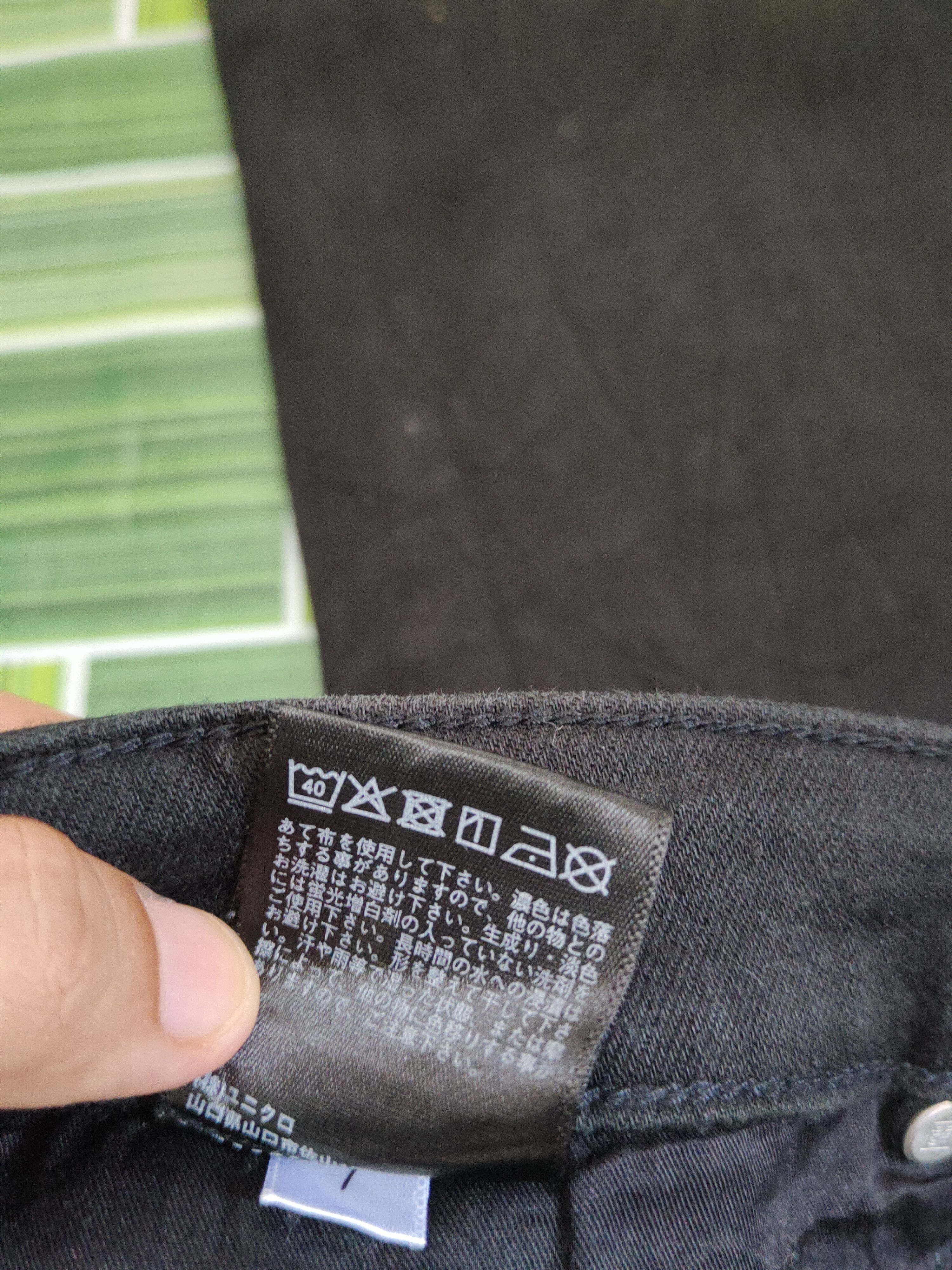 Japanese Brand Uniqlo Black Multipocket Skinny Jeans #S1429 Size US 34 / EU 50 - 16 Thumbnail