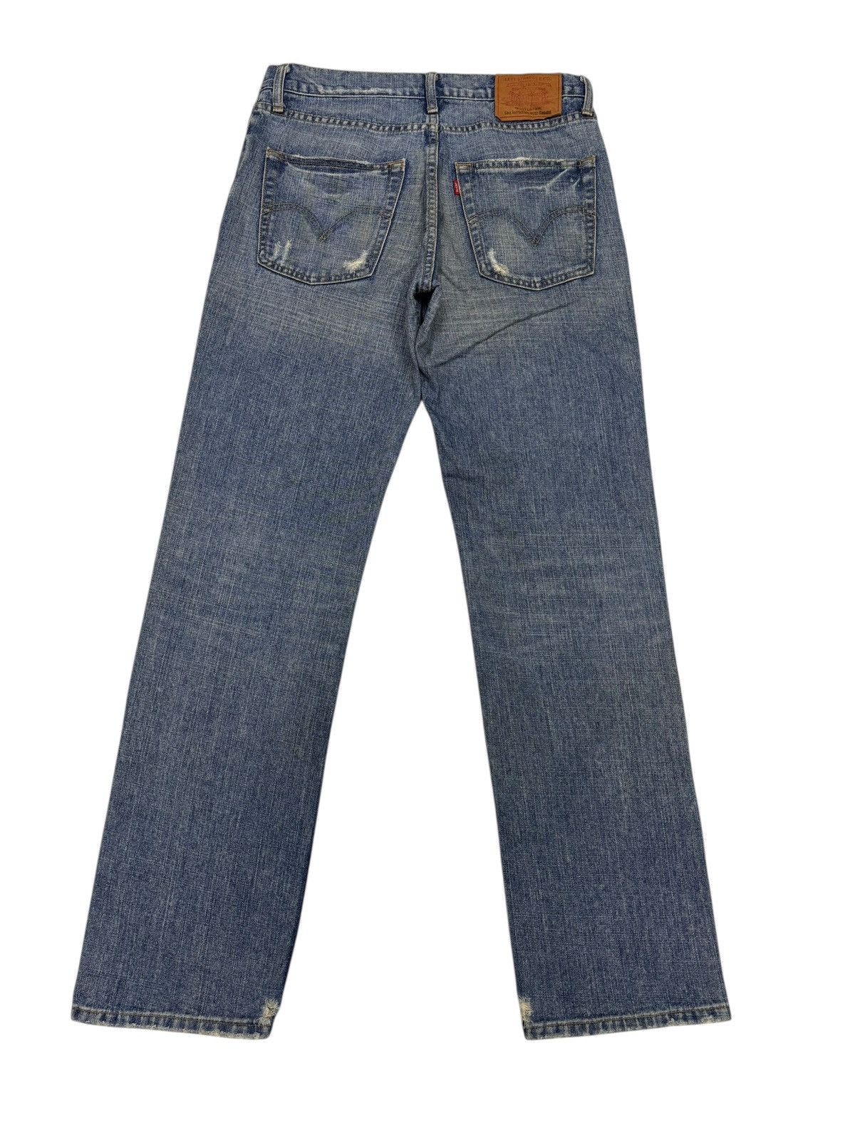 Kapital 🔥LEVIS Y2K REGULAR FIT DISTRESSED DENIM JEANS Size US 32 / EU 48 - 8 Thumbnail