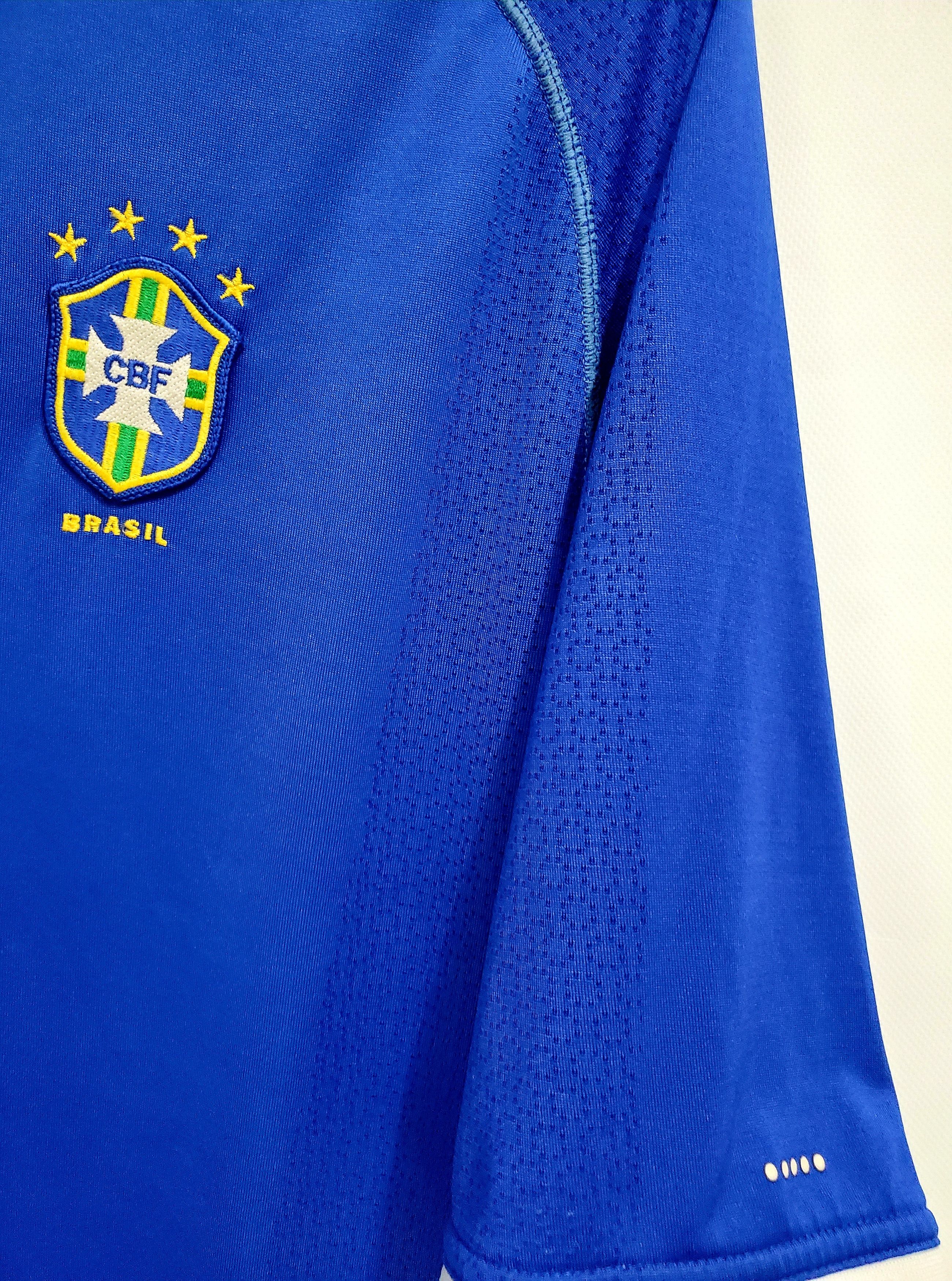 Nike × Vintage 2000 2002 Brazil Nike Vintage Retro Away Jersey size Xl Size US XL / EU 56 / 4 - 3 Thumbnail