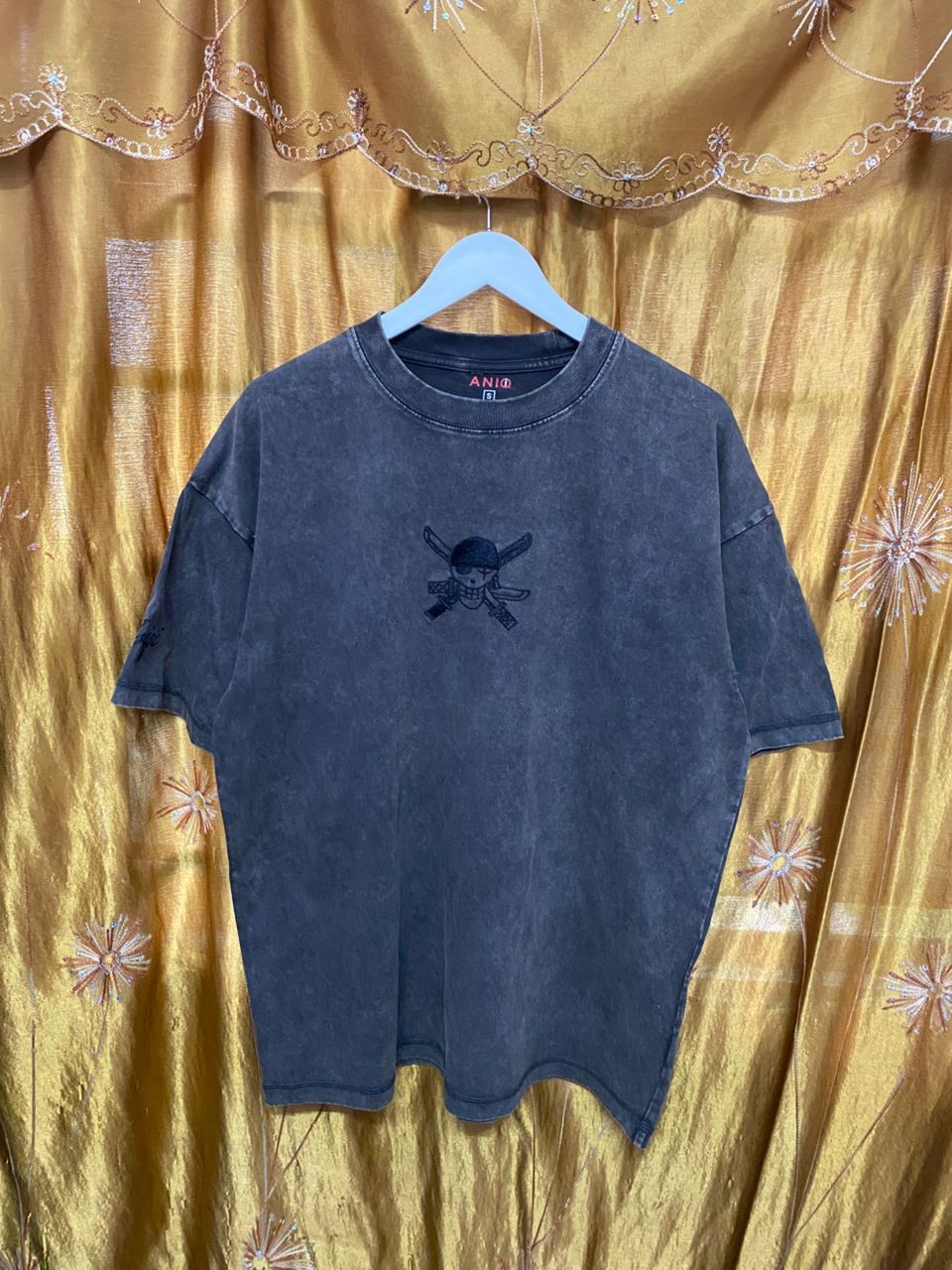 Anime 💥Best Offer💥Vintage One Piece Zorro Asic Wash Tshirt Size US XL / EU 56 / 4 - 2 Thumbnail