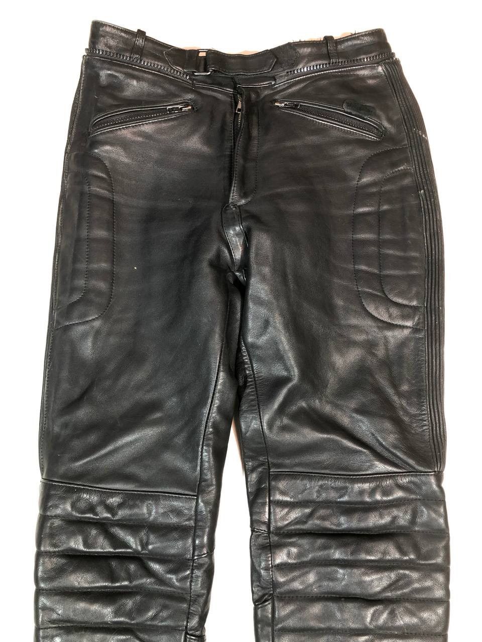 Vintage Raberg Vintage Moto Racing Leather Pants Size US 30 / EU 46 - 2 Thumbnail